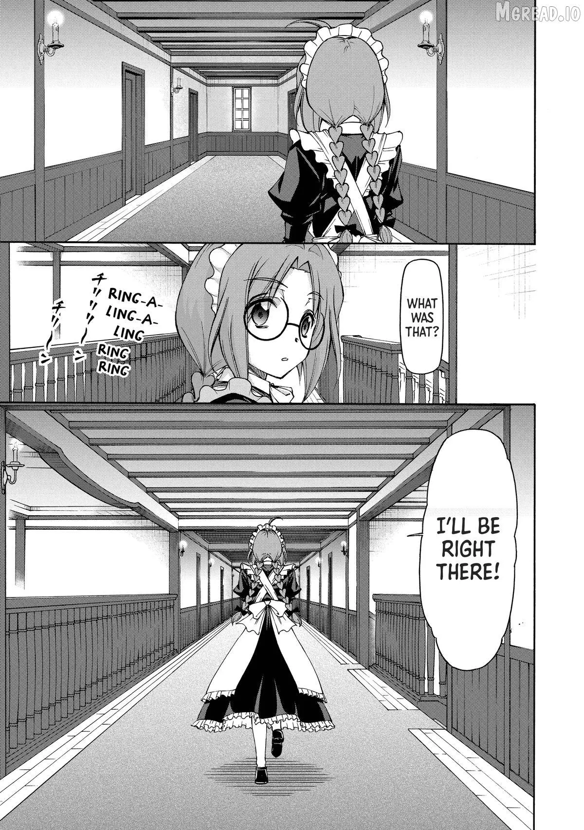 Maid Nara Touzen Desu. ~Nureginu Wo Kiserareta Bannou Maid-San Wa Tabi Ni Deru Koto Ni Shimashita.~ Chapter 18 page 35 - 