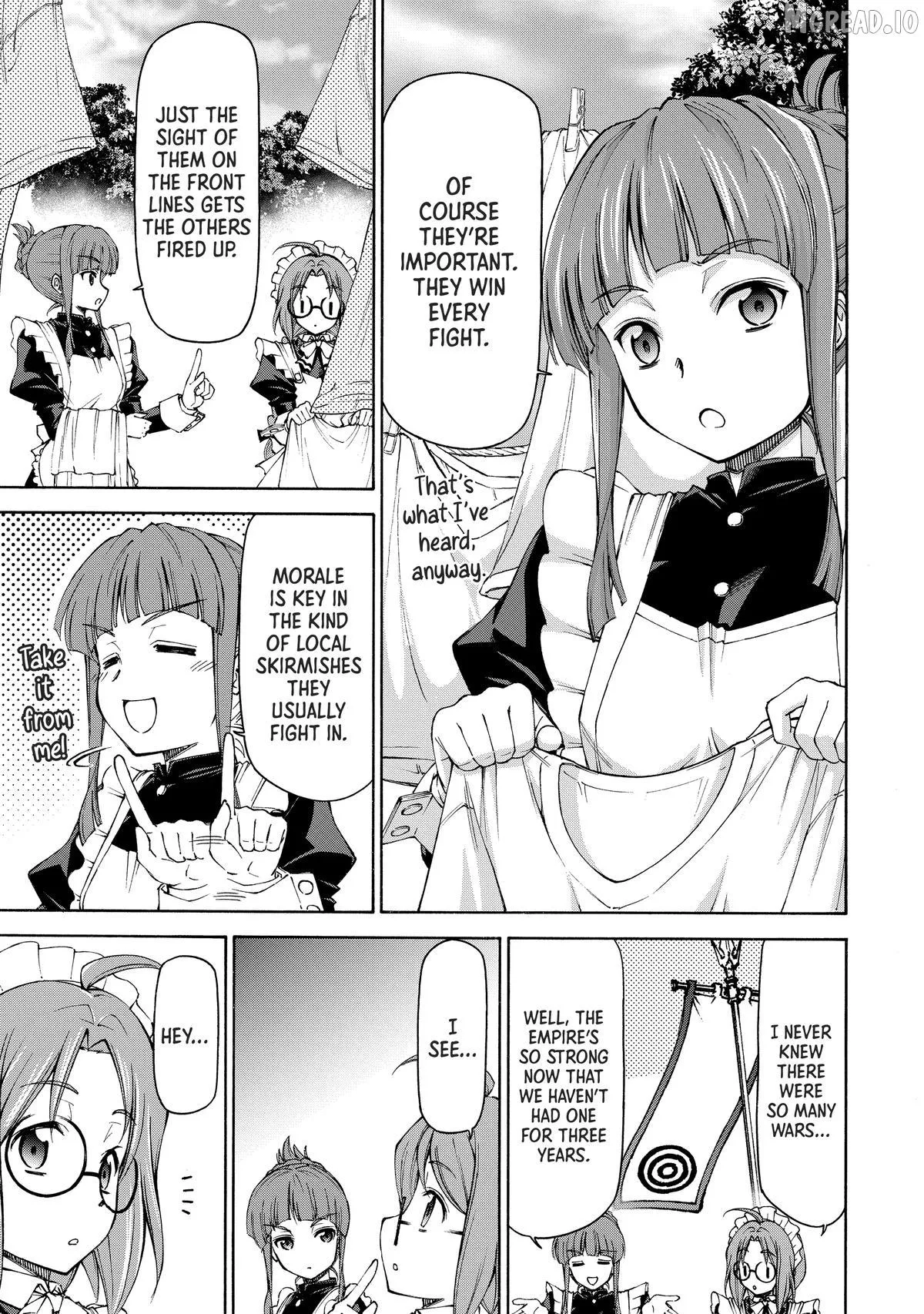 Maid Nara Touzen Desu. ~Nureginu Wo Kiserareta Bannou Maid-San Wa Tabi Ni Deru Koto Ni Shimashita.~ Chapter 18 page 7 - 