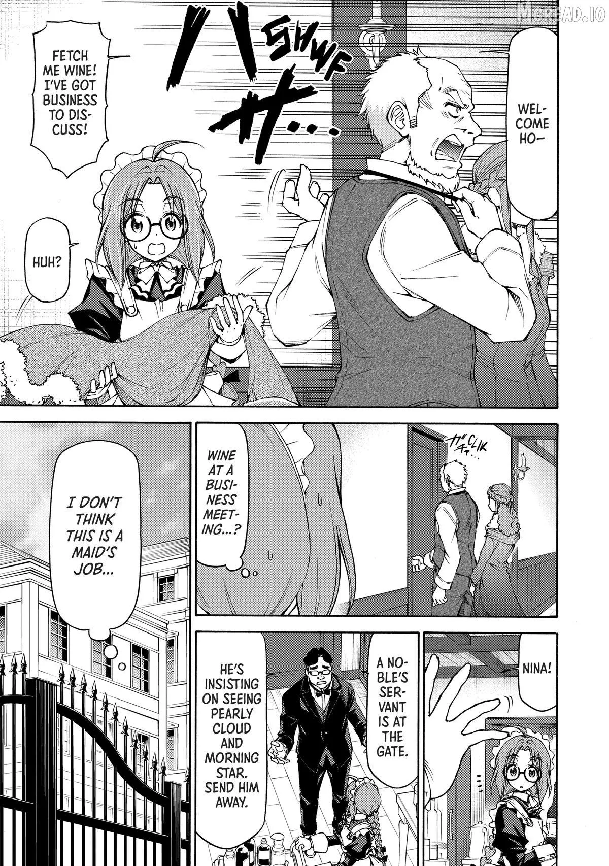 Maid Nara Touzen Desu. ~Nureginu Wo Kiserareta Bannou Maid-San Wa Tabi Ni Deru Koto Ni Shimashita.~ Chapter 19 page 3 - 