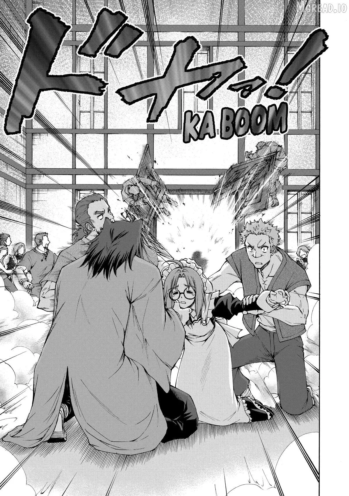 Maid Nara Touzen Desu. ~Nureginu Wo Kiserareta Bannou Maid-San Wa Tabi Ni Deru Koto Ni Shimashita.~ Chapter 19 page 25 - 
