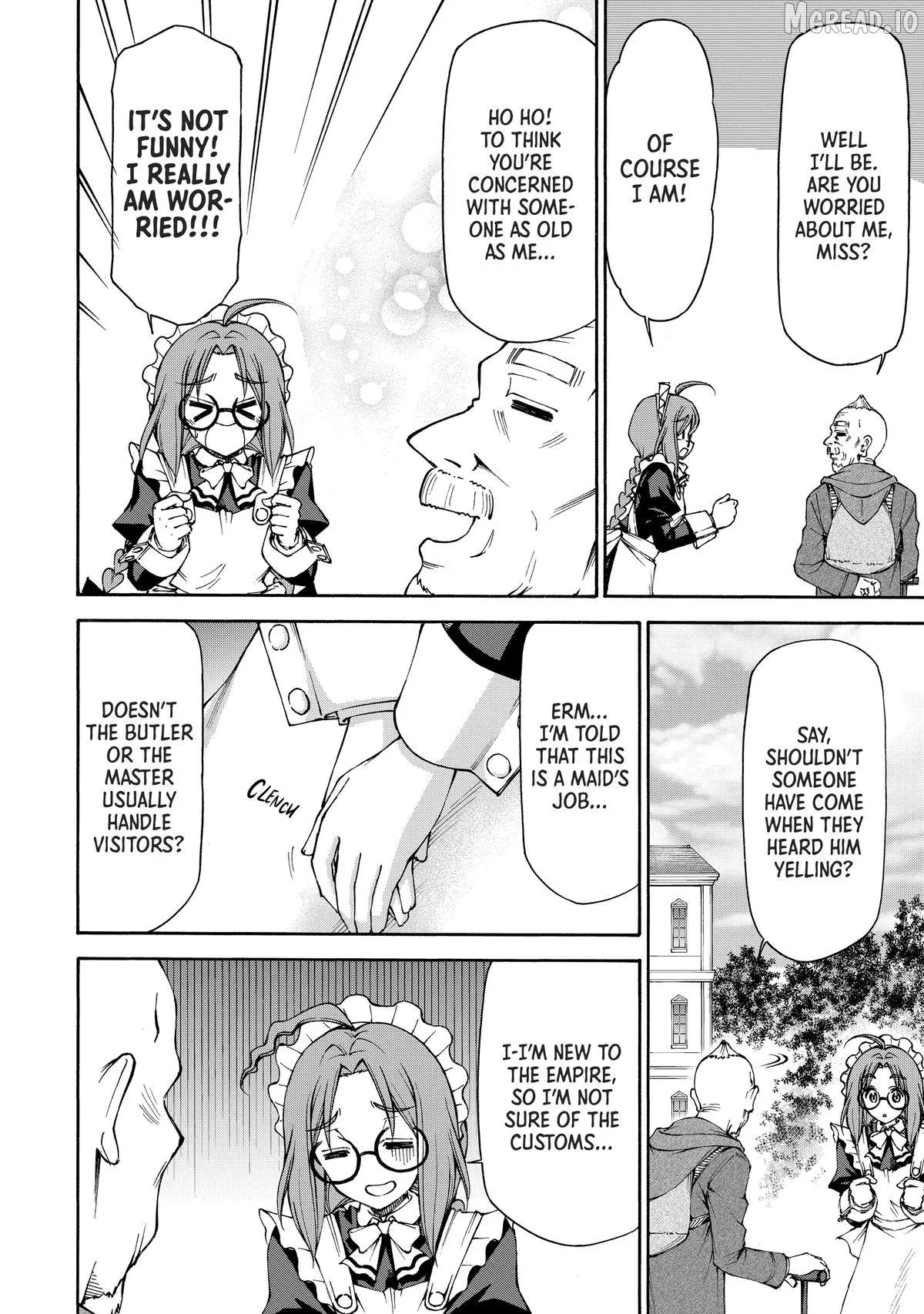 Maid Nara Touzen Desu. ~Nureginu Wo Kiserareta Bannou Maid-San Wa Tabi Ni Deru Koto Ni Shimashita.~ Chapter 19 page 8 - 