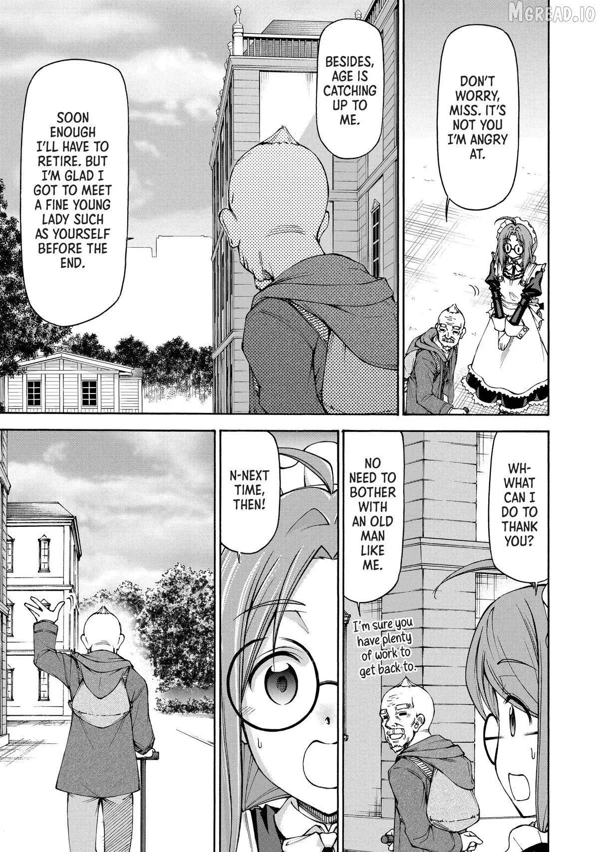 Maid Nara Touzen Desu. ~Nureginu Wo Kiserareta Bannou Maid-San Wa Tabi Ni Deru Koto Ni Shimashita.~ Chapter 19 page 9 - 