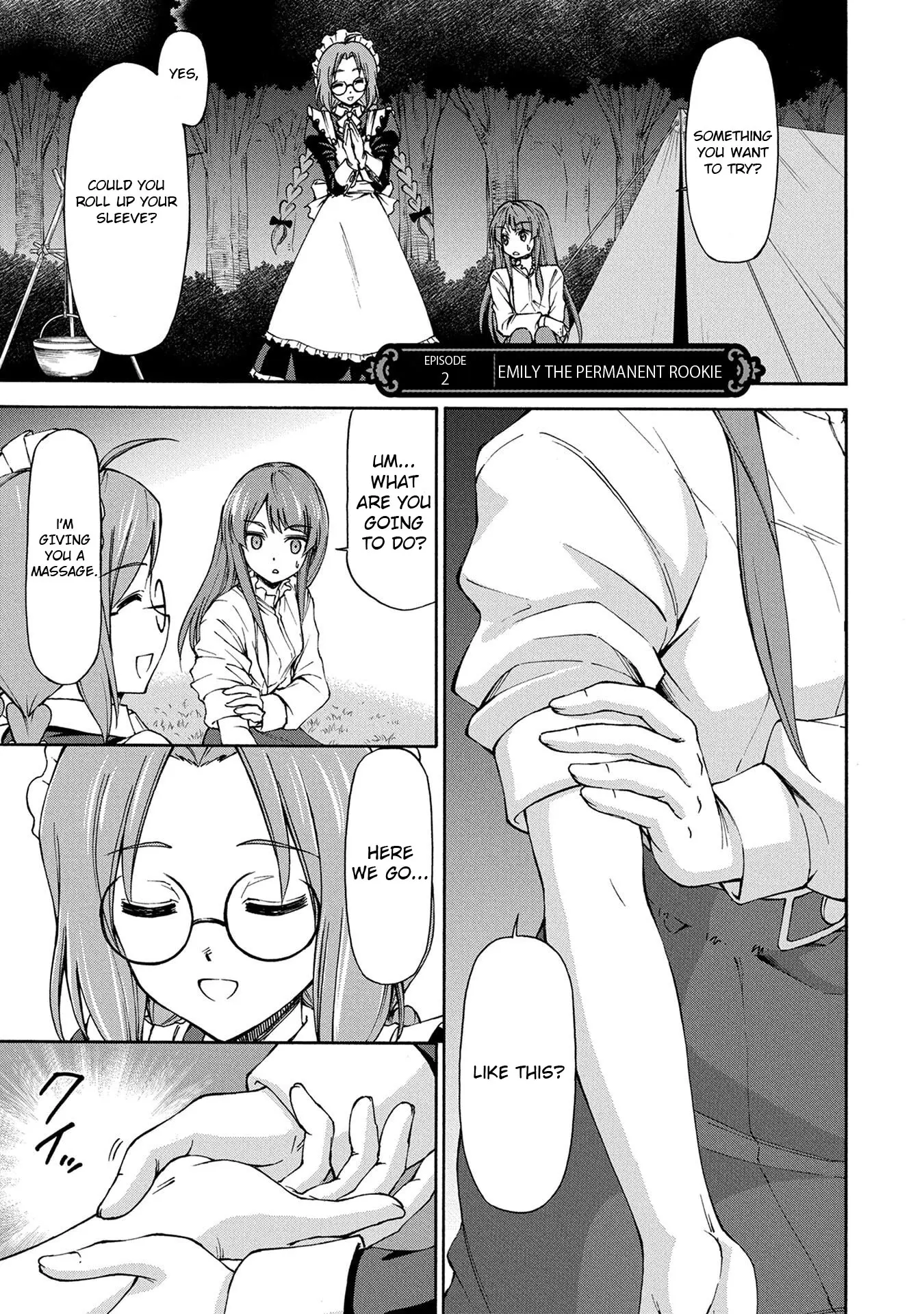 Maid Nara Touzen Desu. ~Nureginu Wo Kiserareta Bannou Maid-San Wa Tabi Ni Deru Koto Ni Shimashita.~ Chapter 2 page 2 - 