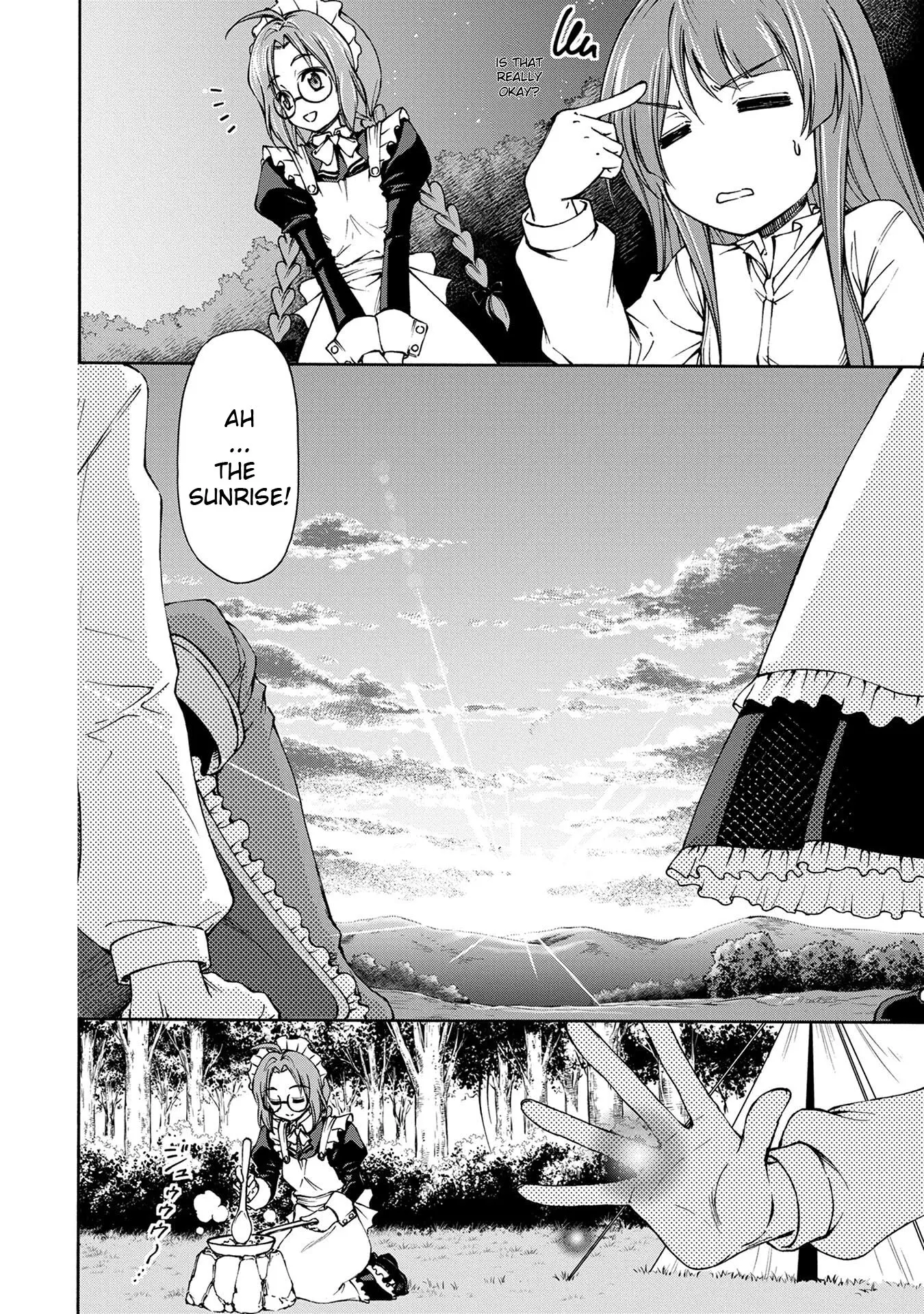 Maid Nara Touzen Desu. ~Nureginu Wo Kiserareta Bannou Maid-San Wa Tabi Ni Deru Koto Ni Shimashita.~ Chapter 2 page 13 - 