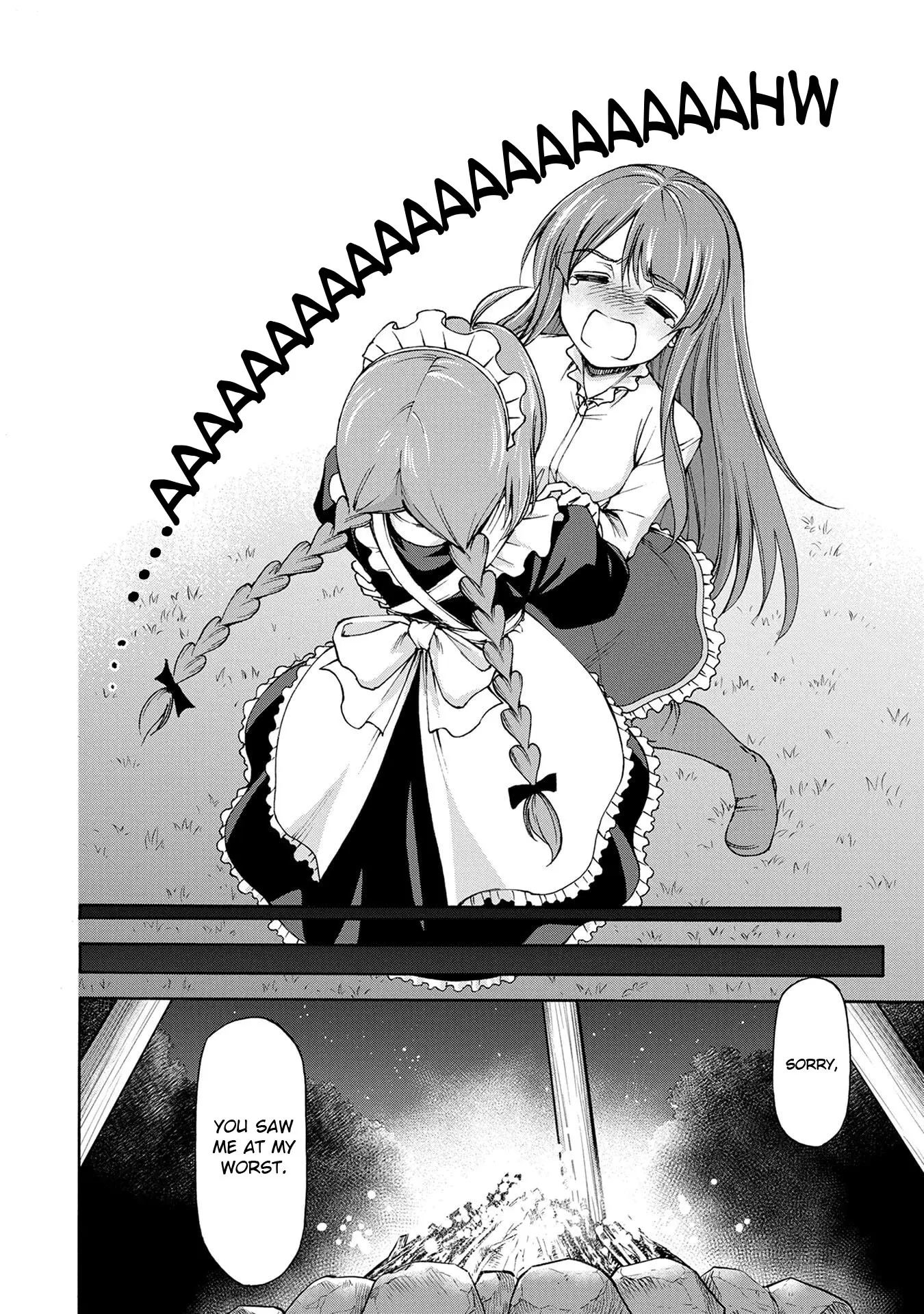 Maid Nara Touzen Desu. ~Nureginu Wo Kiserareta Bannou Maid-San Wa Tabi Ni Deru Koto Ni Shimashita.~ Chapter 2 page 9 - 