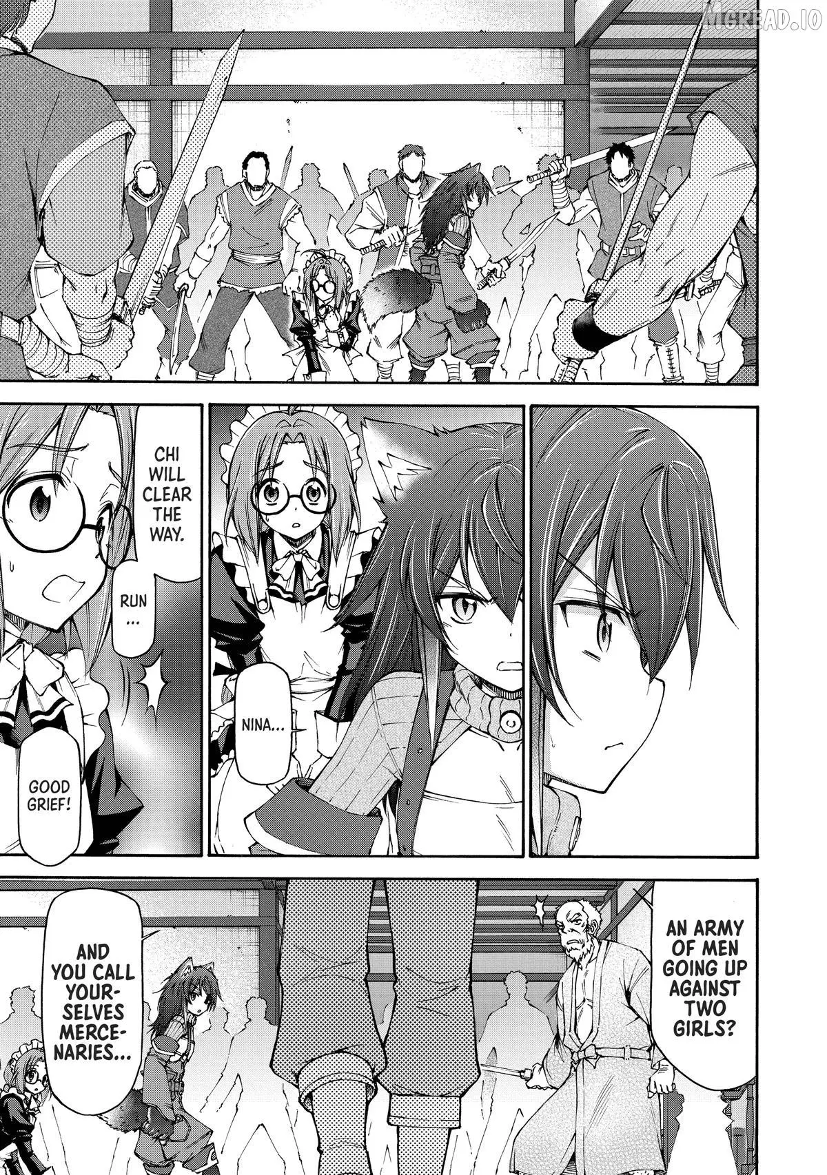 Maid Nara Touzen Desu. ~Nureginu Wo Kiserareta Bannou Maid-San Wa Tabi Ni Deru Koto Ni Shimashita.~ Chapter 20 page 21 - 