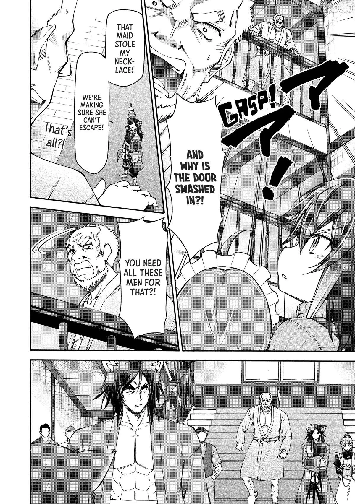 Maid Nara Touzen Desu. ~Nureginu Wo Kiserareta Bannou Maid-San Wa Tabi Ni Deru Koto Ni Shimashita.~ Chapter 20 page 10 - 