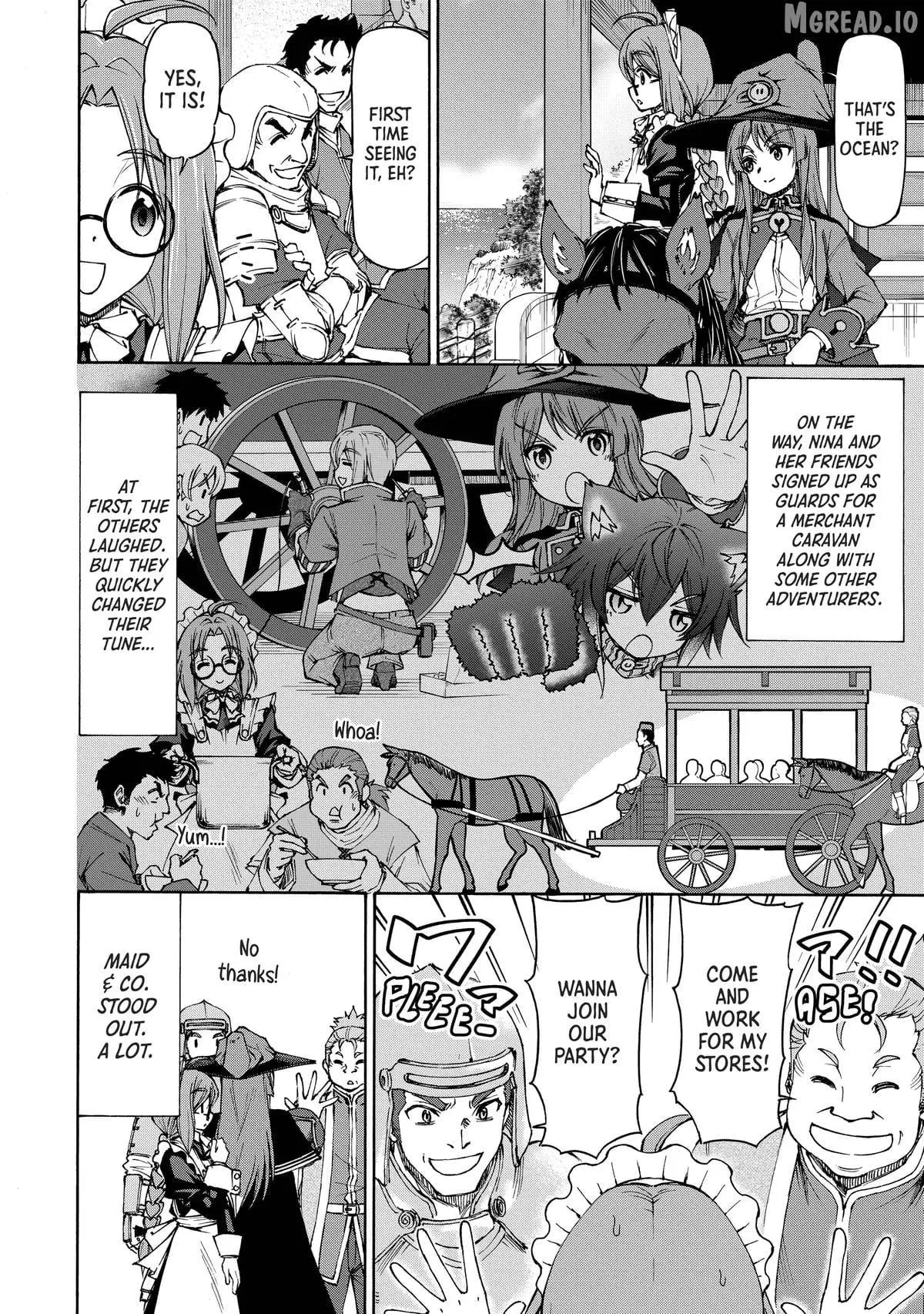 Maid Nara Touzen Desu. ~Nureginu Wo Kiserareta Bannou Maid-San Wa Tabi Ni Deru Koto Ni Shimashita.~ Chapter 22 page 3 - 