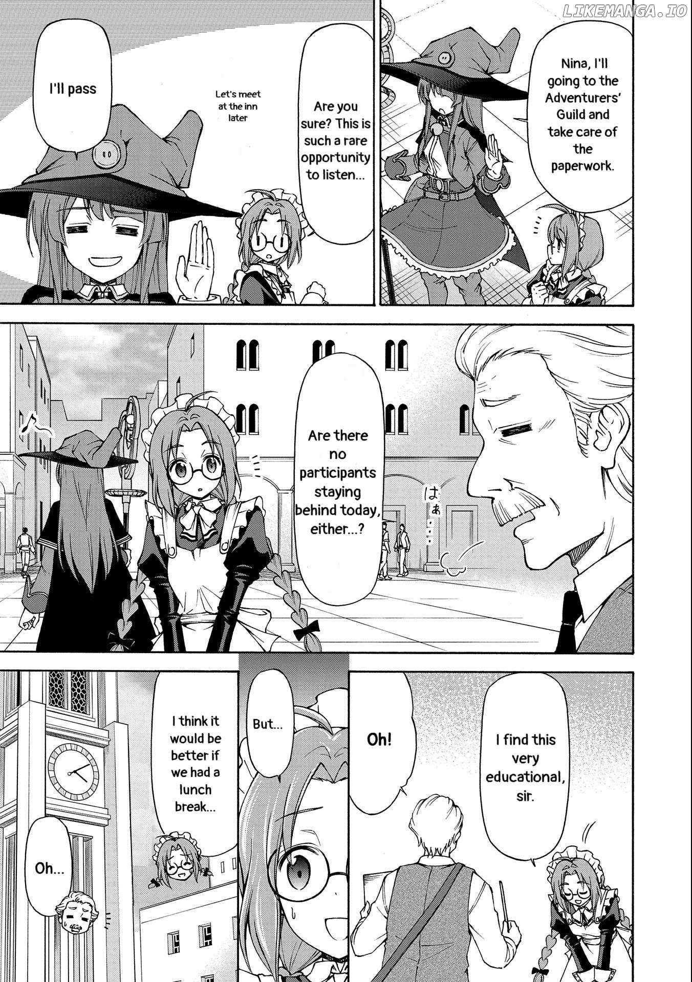 Maid Nara Touzen Desu. ~Nureginu Wo Kiserareta Bannou Maid-San Wa Tabi Ni Deru Koto Ni Shimashita.~ Chapter 3 page 12 - 