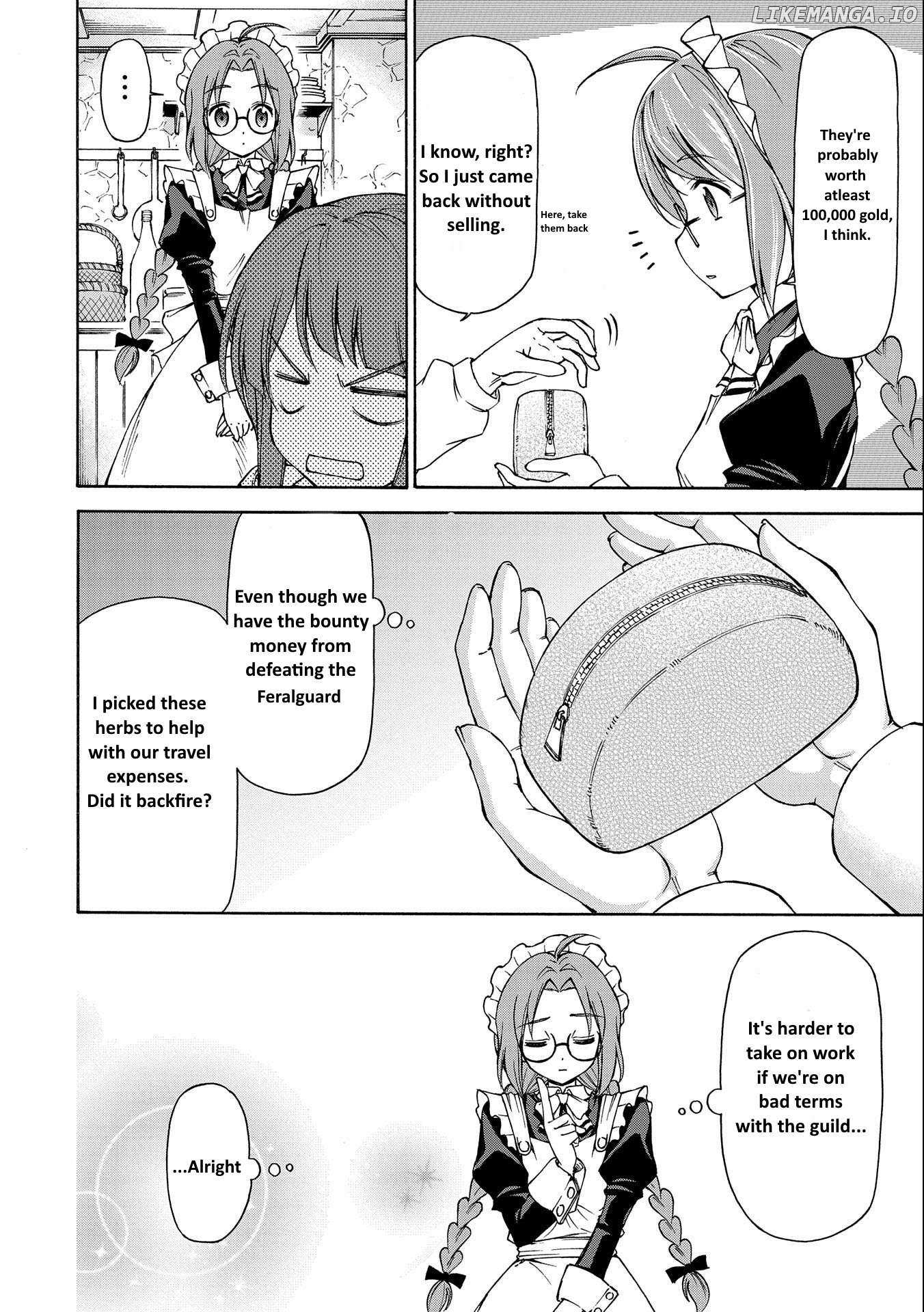 Maid Nara Touzen Desu. ~Nureginu Wo Kiserareta Bannou Maid-San Wa Tabi Ni Deru Koto Ni Shimashita.~ Chapter 3 page 19 - 