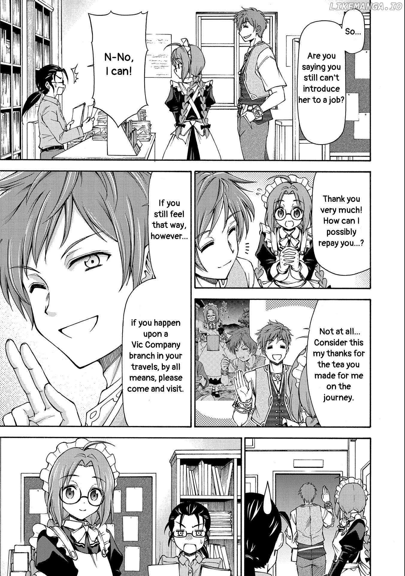 Maid Nara Touzen Desu. ~Nureginu Wo Kiserareta Bannou Maid-San Wa Tabi Ni Deru Koto Ni Shimashita.~ Chapter 3 page 24 - 