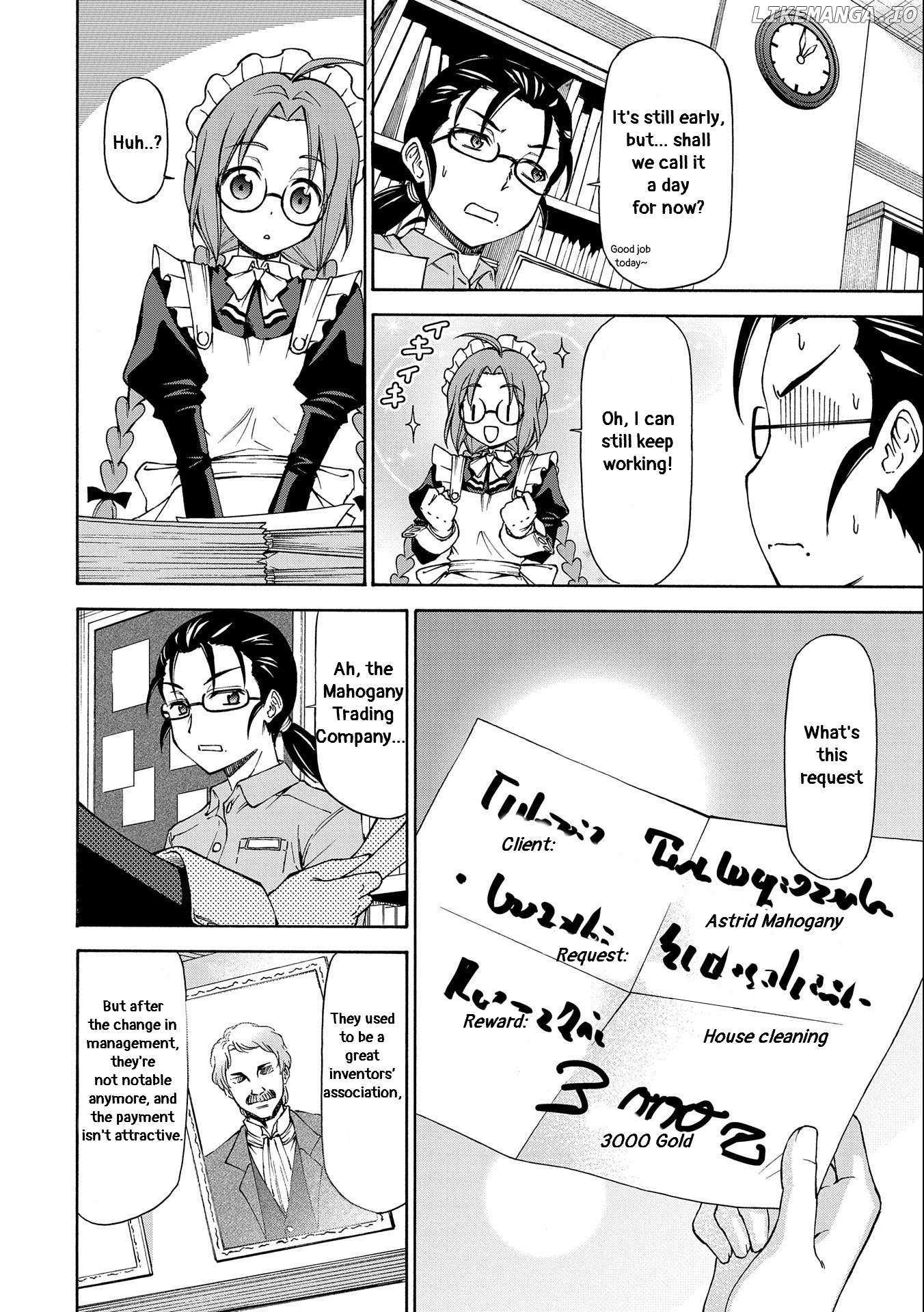 Maid Nara Touzen Desu. ~Nureginu Wo Kiserareta Bannou Maid-San Wa Tabi Ni Deru Koto Ni Shimashita.~ Chapter 3 page 27 - 