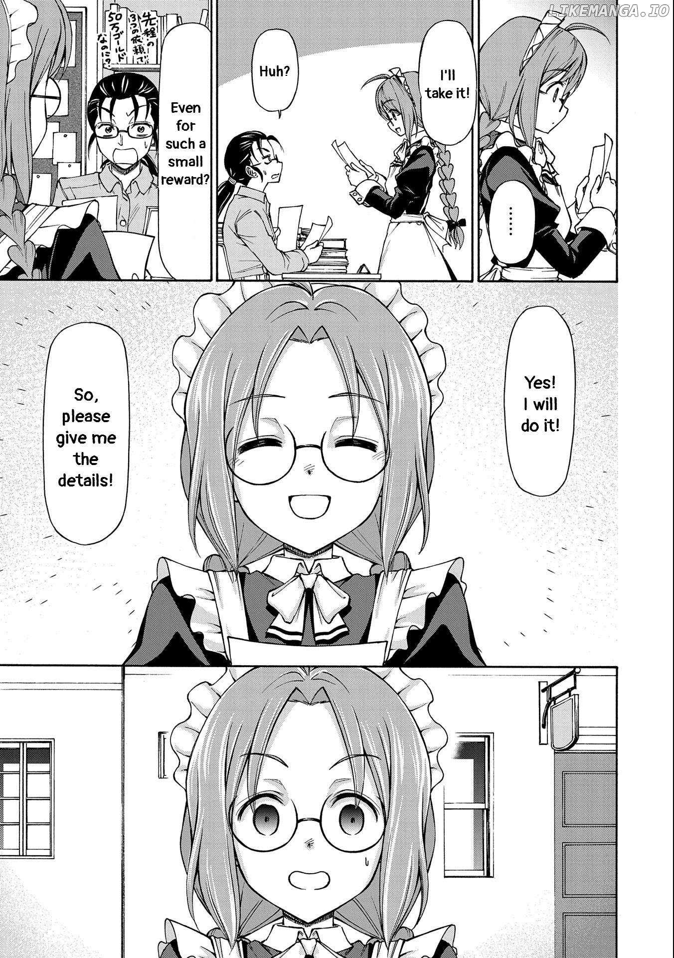 Maid Nara Touzen Desu. ~Nureginu Wo Kiserareta Bannou Maid-San Wa Tabi Ni Deru Koto Ni Shimashita.~ Chapter 3 page 28 - 