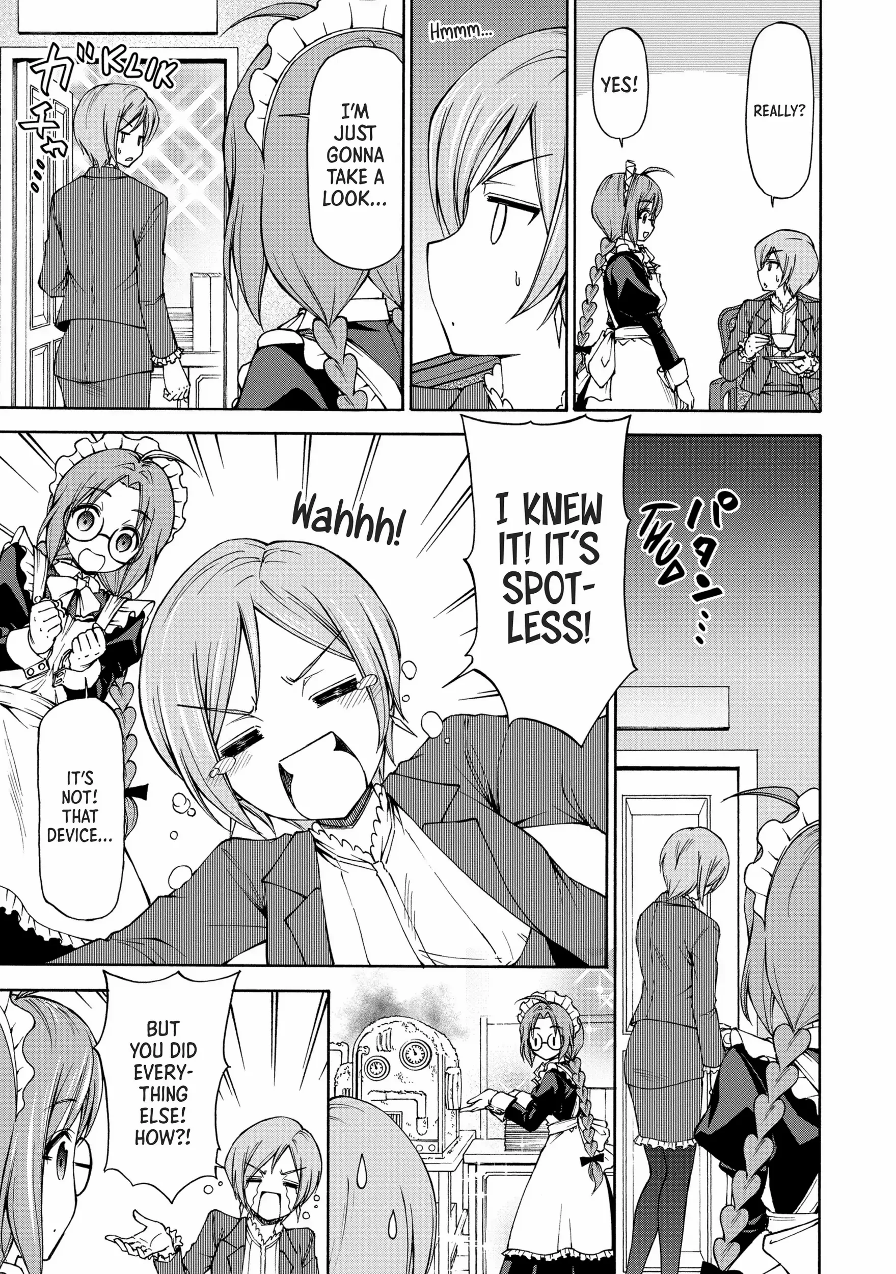 Maid Nara Touzen Desu. ~Nureginu Wo Kiserareta Bannou Maid-San Wa Tabi Ni Deru Koto Ni Shimashita.~ Chapter 4 page 12 - 