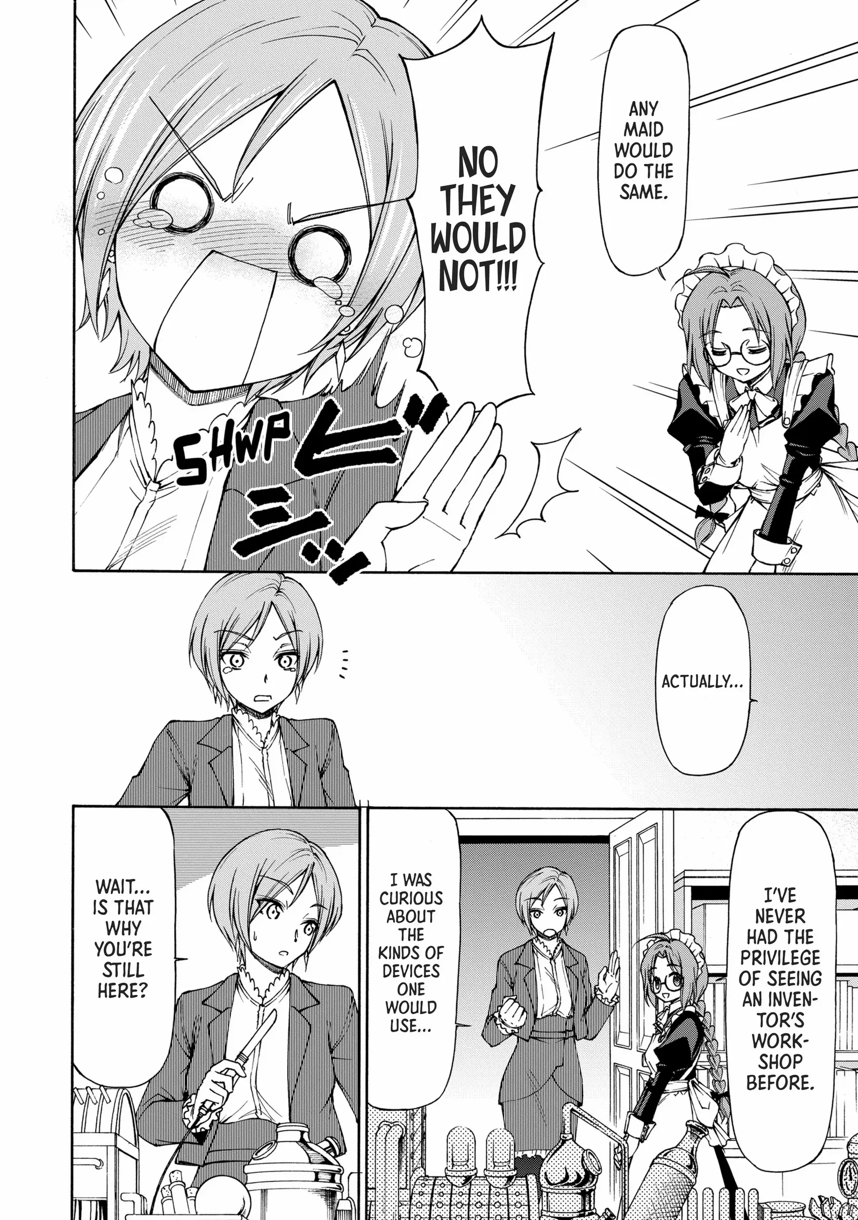 Maid Nara Touzen Desu. ~Nureginu Wo Kiserareta Bannou Maid-San Wa Tabi Ni Deru Koto Ni Shimashita.~ Chapter 4 page 13 - 