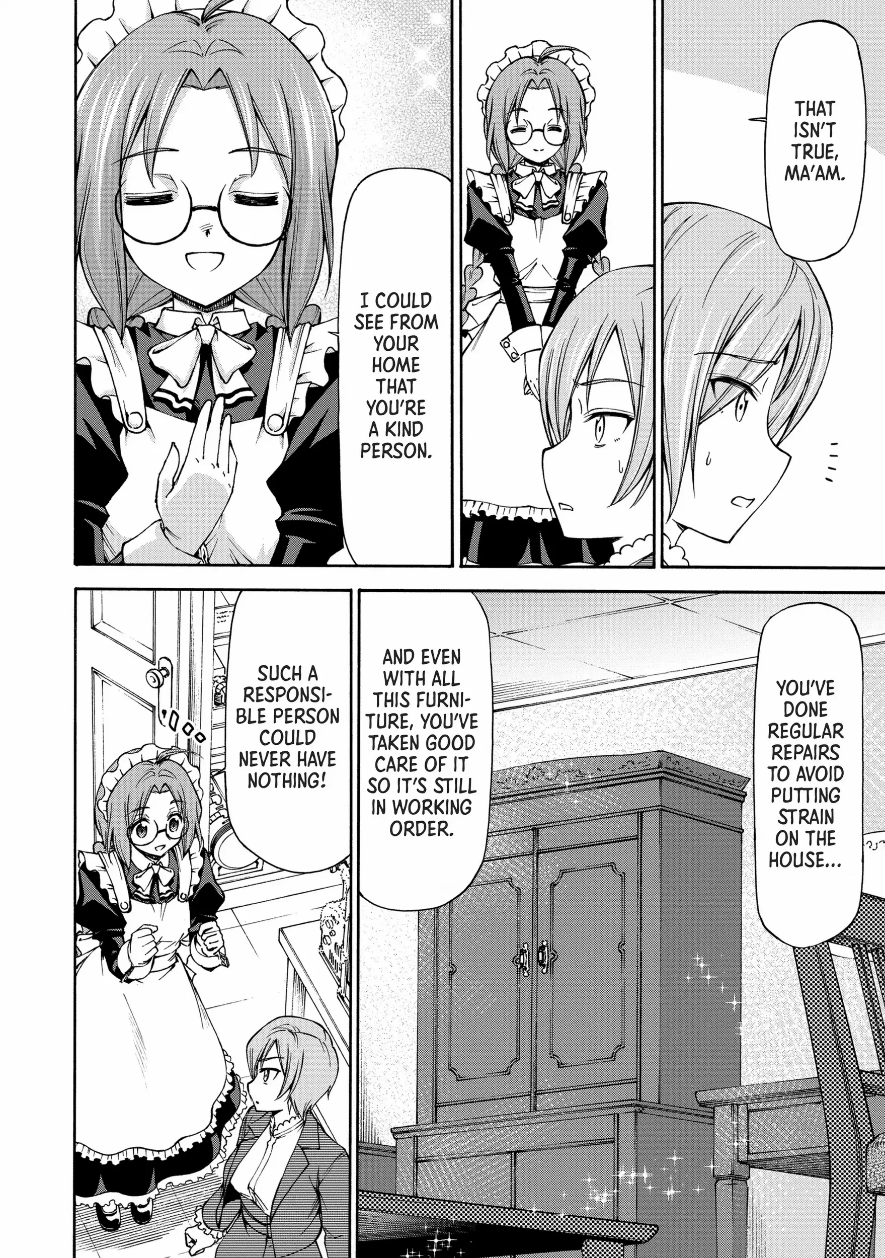 Maid Nara Touzen Desu. ~Nureginu Wo Kiserareta Bannou Maid-San Wa Tabi Ni Deru Koto Ni Shimashita.~ Chapter 4 page 17 - 