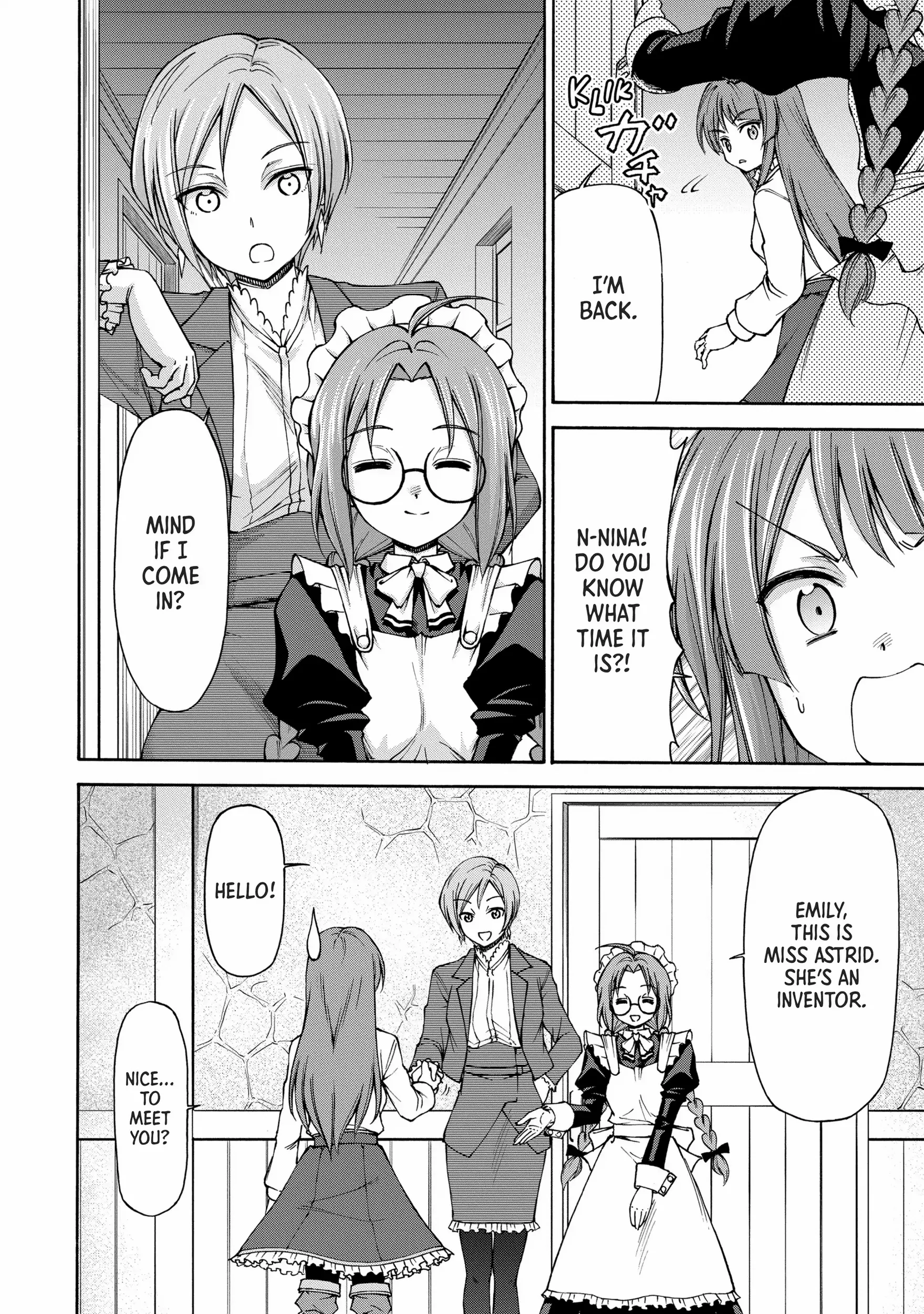 Maid Nara Touzen Desu. ~Nureginu Wo Kiserareta Bannou Maid-San Wa Tabi Ni Deru Koto Ni Shimashita.~ Chapter 4 page 21 - 