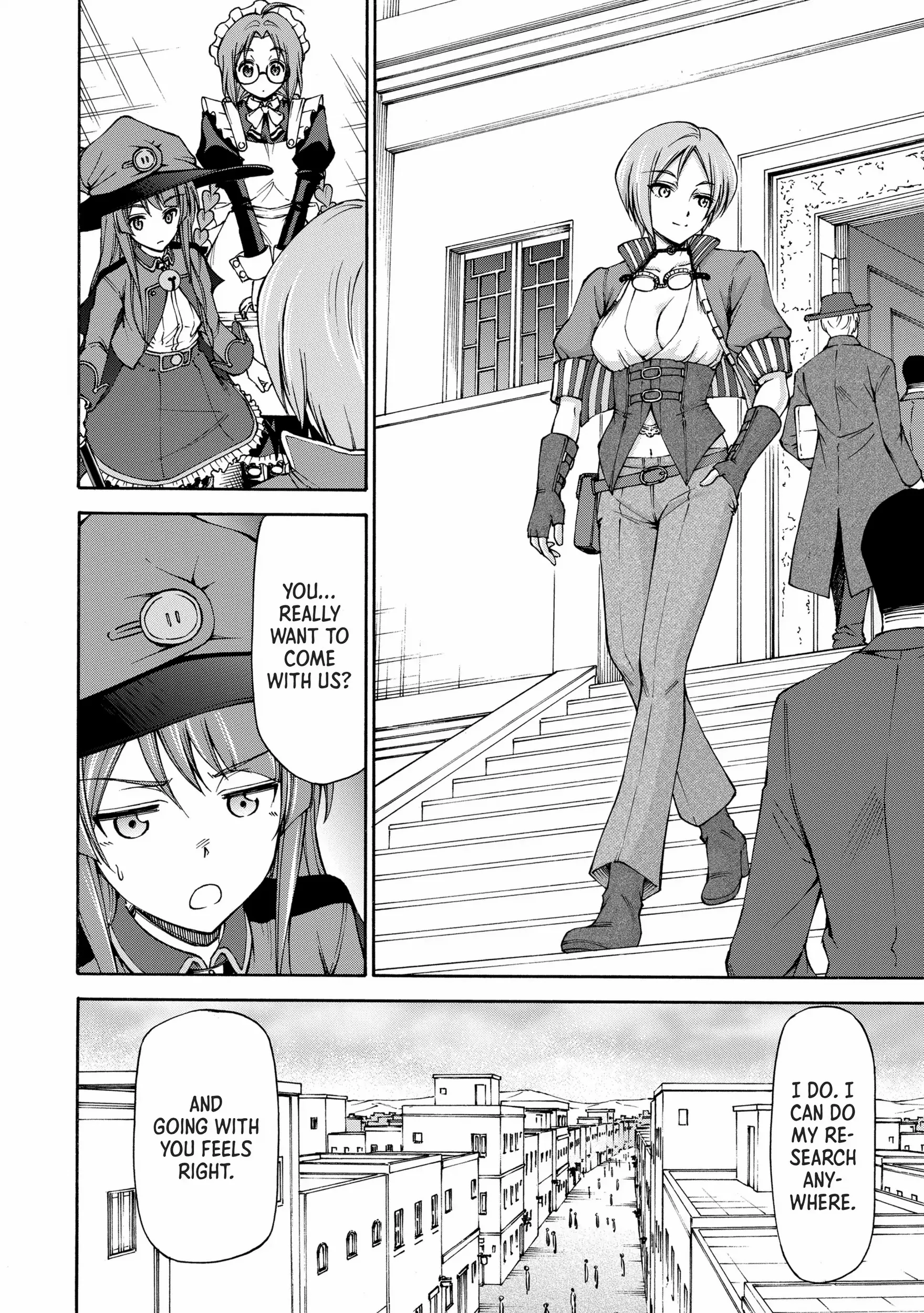Maid Nara Touzen Desu. ~Nureginu Wo Kiserareta Bannou Maid-San Wa Tabi Ni Deru Koto Ni Shimashita.~ Chapter 4 page 33 - 