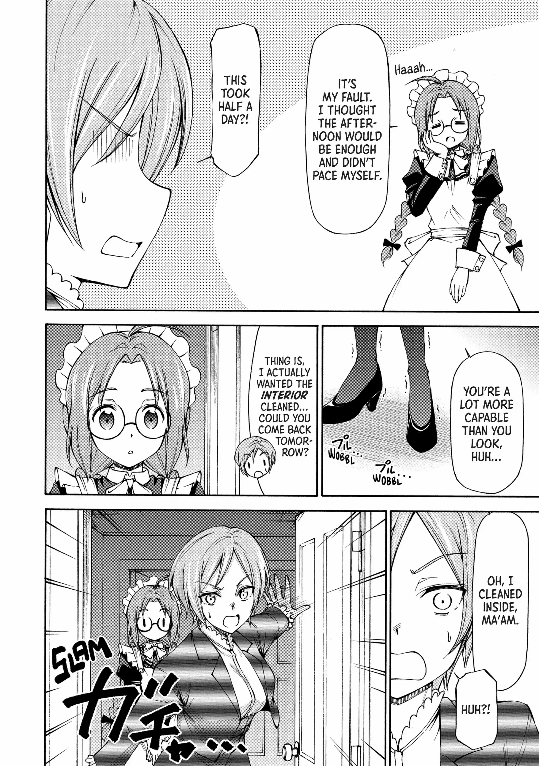 Maid Nara Touzen Desu. ~Nureginu Wo Kiserareta Bannou Maid-San Wa Tabi Ni Deru Koto Ni Shimashita.~ Chapter 4 page 9 - 
