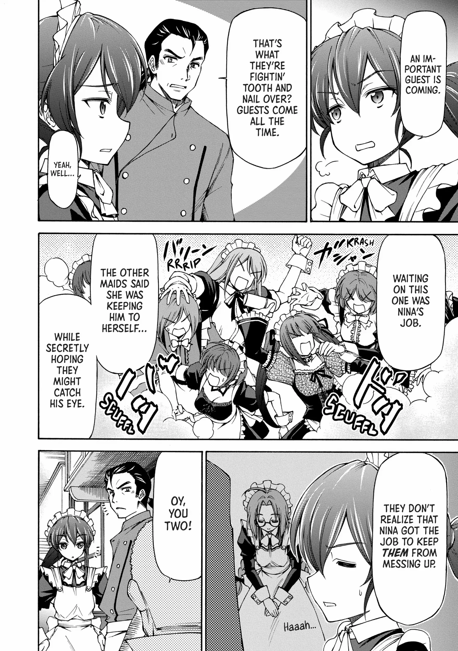 Maid Nara Touzen Desu. ~Nureginu Wo Kiserareta Bannou Maid-San Wa Tabi Ni Deru Koto Ni Shimashita.~ Chapter 5 page 10 - 