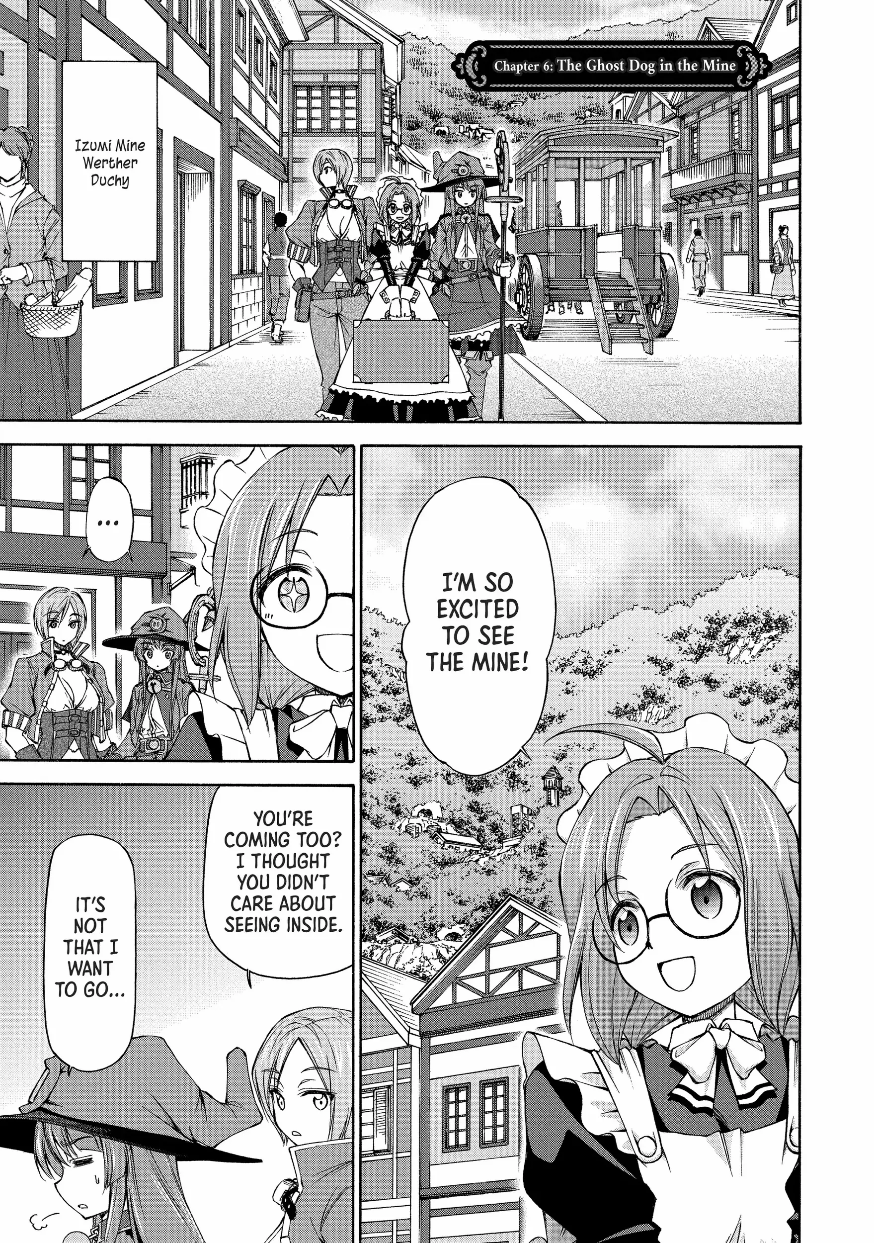 Maid Nara Touzen Desu. ~Nureginu Wo Kiserareta Bannou Maid-San Wa Tabi Ni Deru Koto Ni Shimashita.~ Chapter 6 page 4 - 