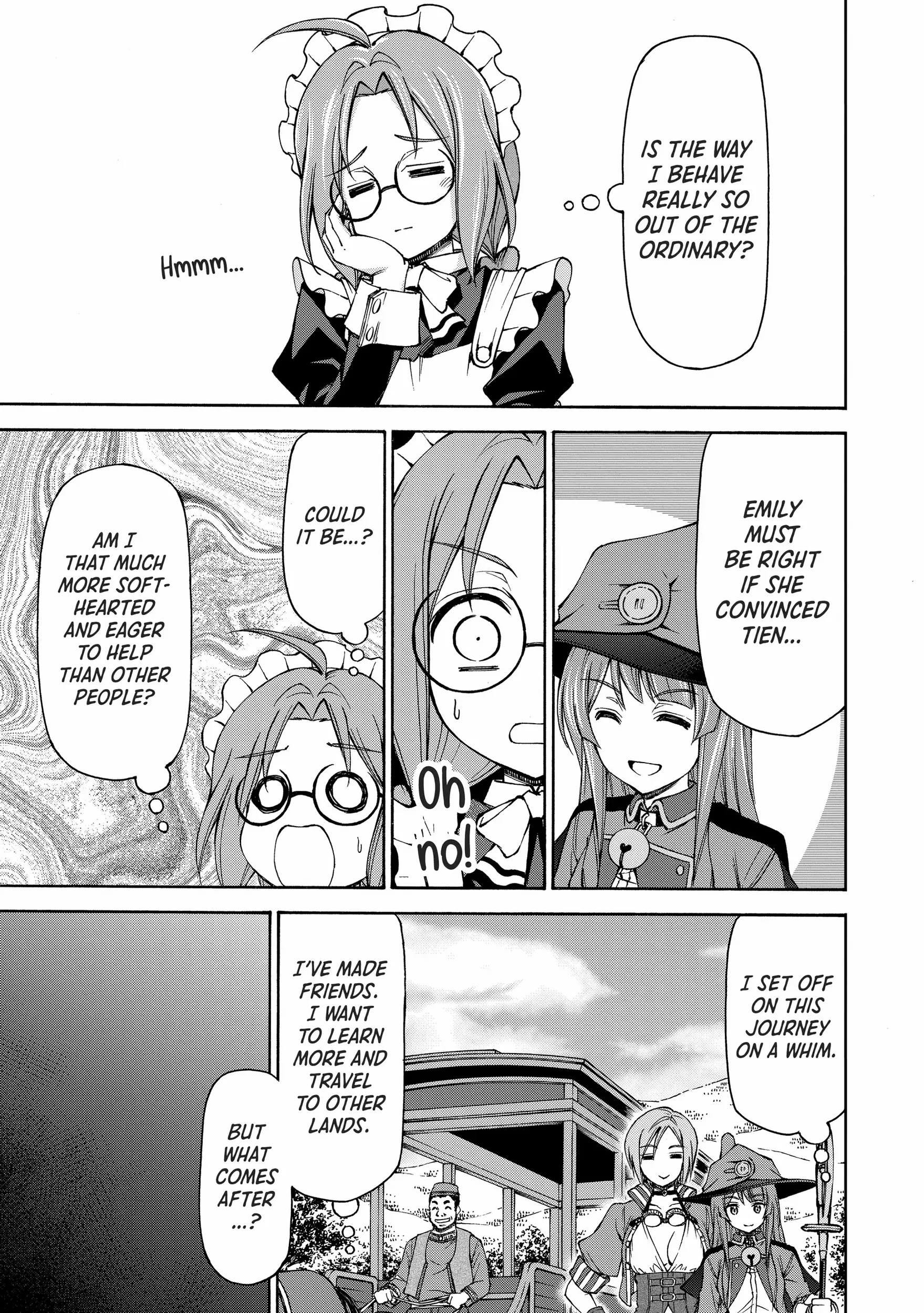 Maid Nara Touzen Desu. ~Nureginu Wo Kiserareta Bannou Maid-San Wa Tabi Ni Deru Koto Ni Shimashita.~ Chapter 7 page 19 - 