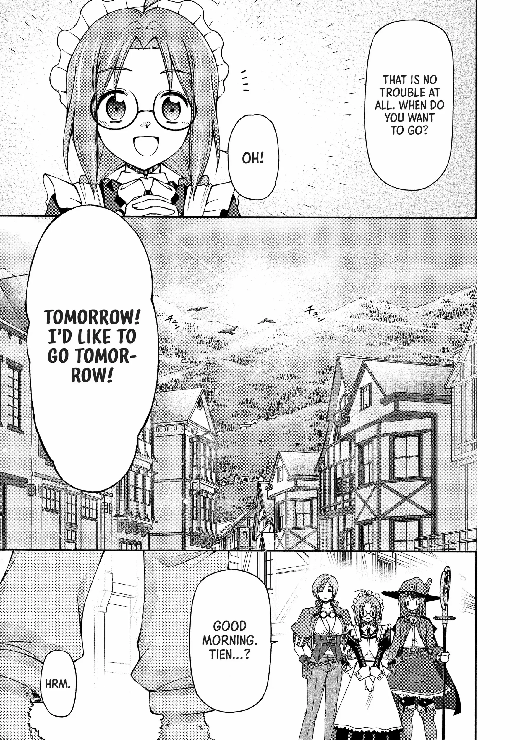 Maid Nara Touzen Desu. ~Nureginu Wo Kiserareta Bannou Maid-San Wa Tabi Ni Deru Koto Ni Shimashita.~ Chapter 7 page 7 - 