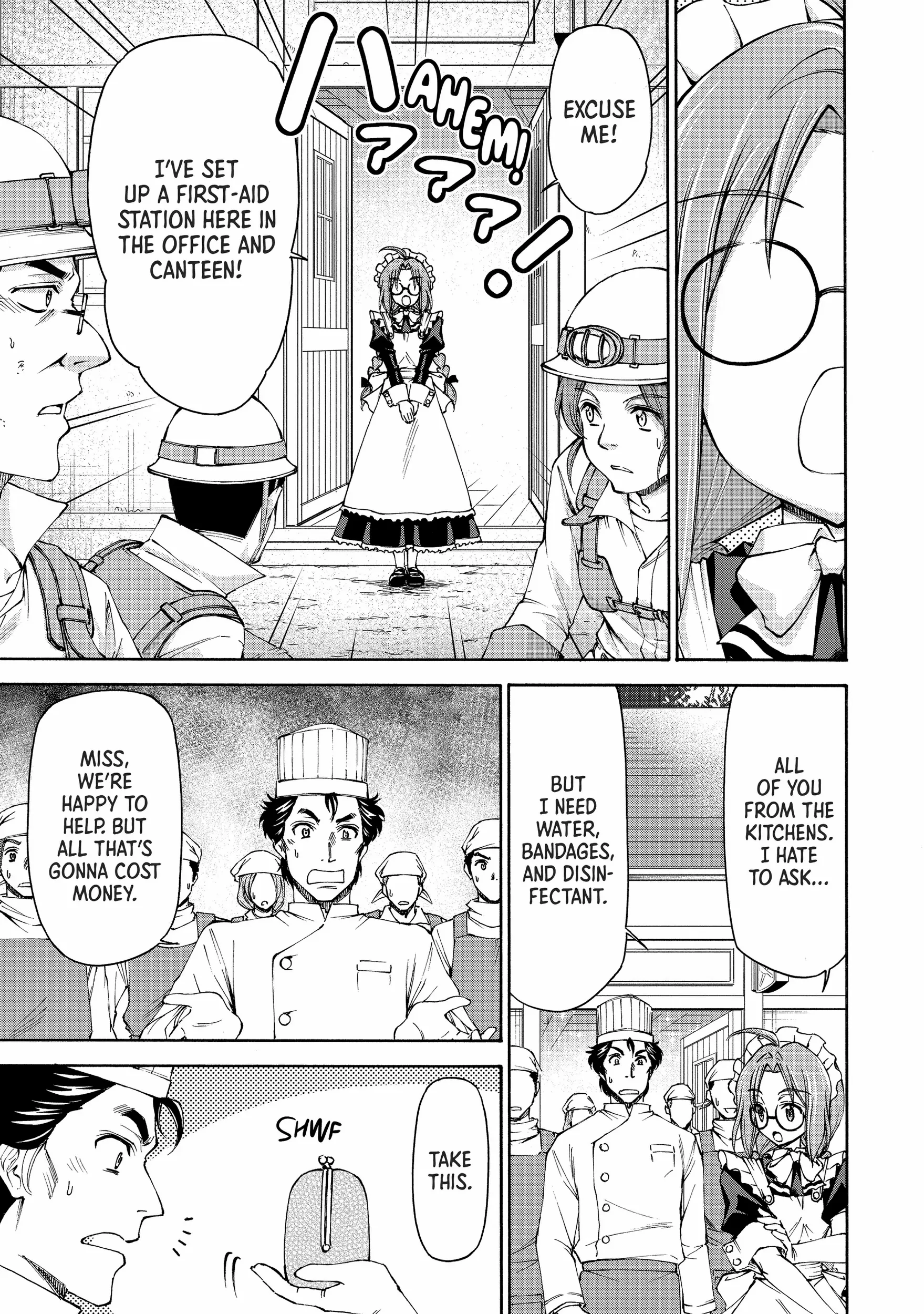 Maid Nara Touzen Desu. ~Nureginu Wo Kiserareta Bannou Maid-San Wa Tabi Ni Deru Koto Ni Shimashita.~ Chapter 8 page 15 - 