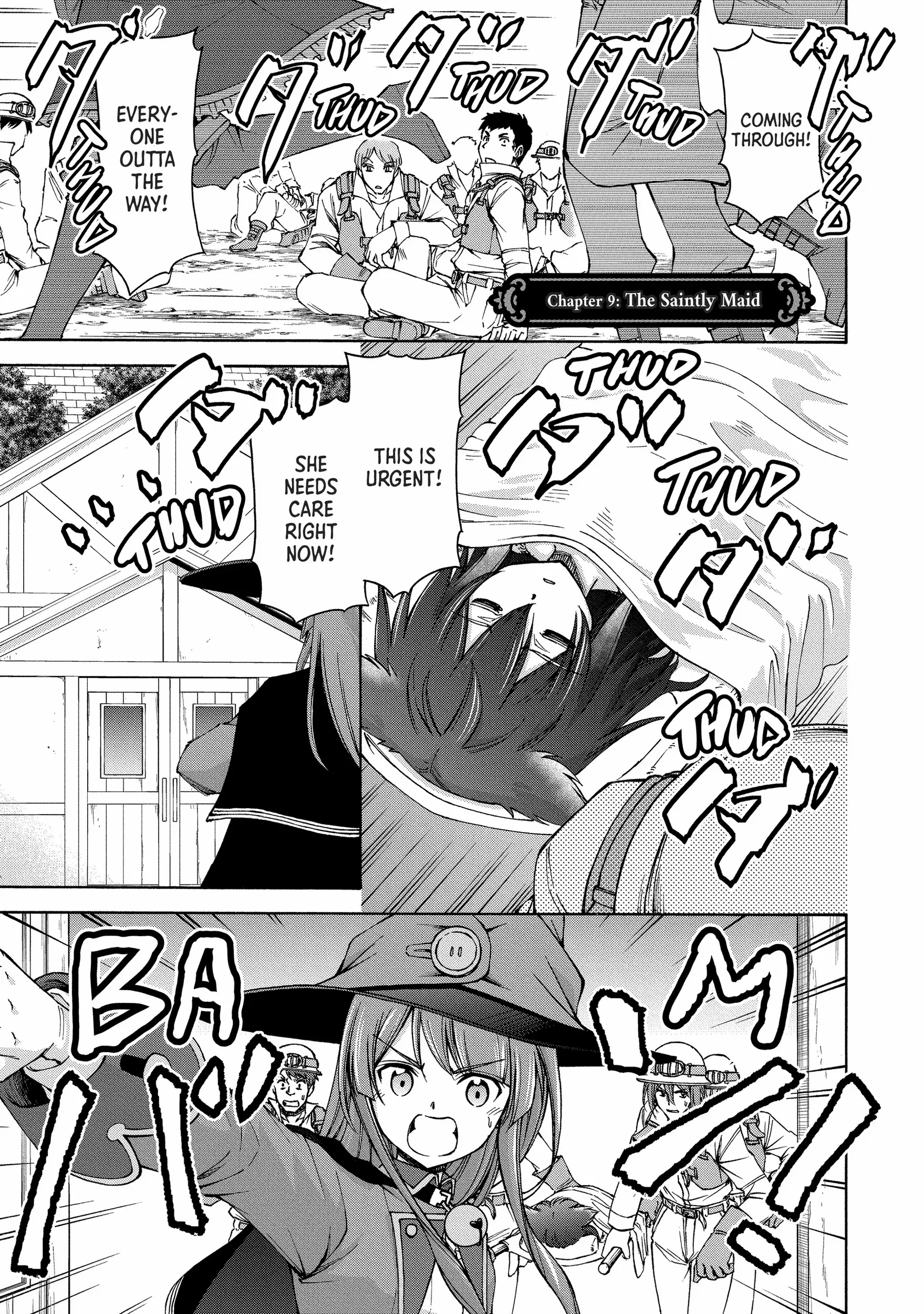 Maid Nara Touzen Desu. ~Nureginu Wo Kiserareta Bannou Maid-San Wa Tabi Ni Deru Koto Ni Shimashita.~ Chapter 9 page 1 - 
