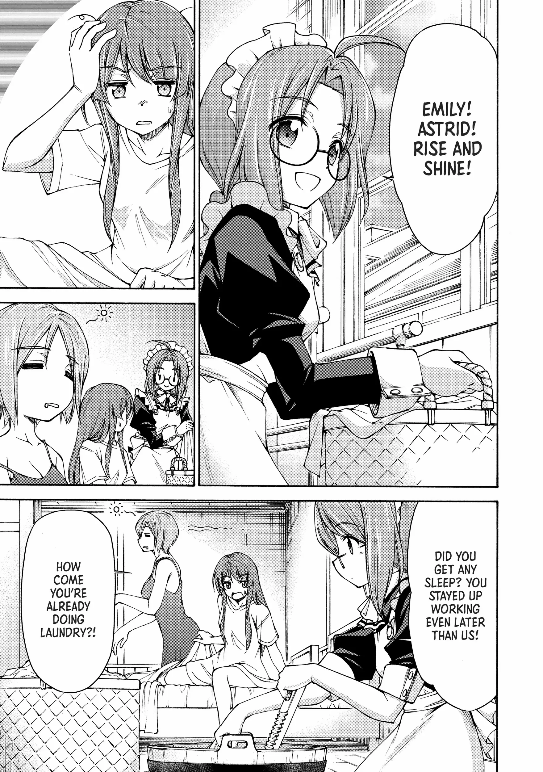 Maid Nara Touzen Desu. ~Nureginu Wo Kiserareta Bannou Maid-San Wa Tabi Ni Deru Koto Ni Shimashita.~ Chapter 9 page 11 - 