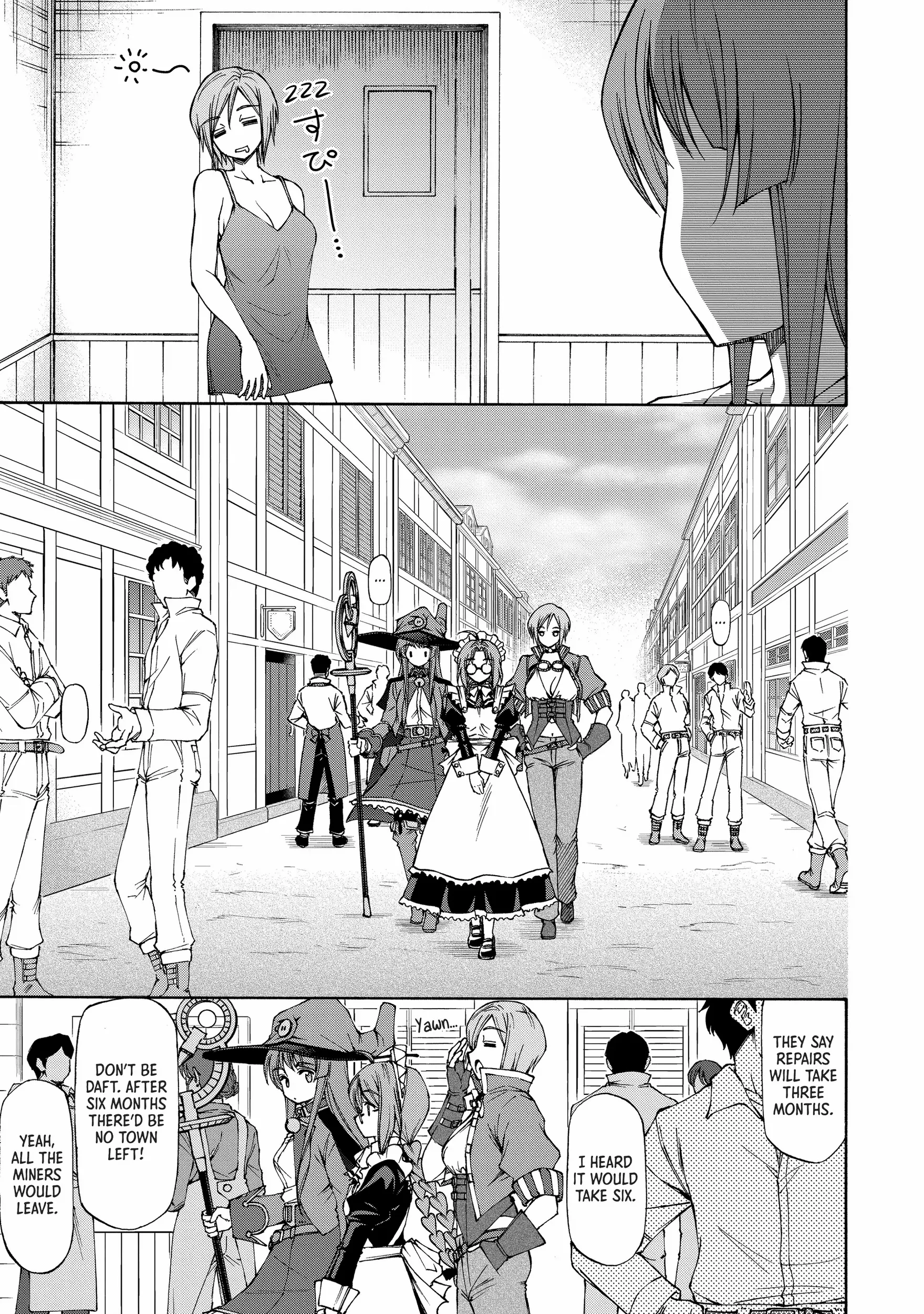 Maid Nara Touzen Desu. ~Nureginu Wo Kiserareta Bannou Maid-San Wa Tabi Ni Deru Koto Ni Shimashita.~ Chapter 9 page 13 - 