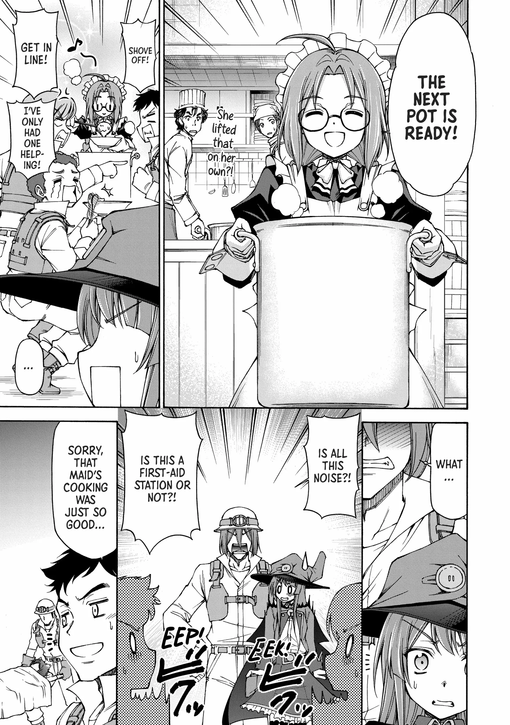 Maid Nara Touzen Desu. ~Nureginu Wo Kiserareta Bannou Maid-San Wa Tabi Ni Deru Koto Ni Shimashita.~ Chapter 9 page 3 - 