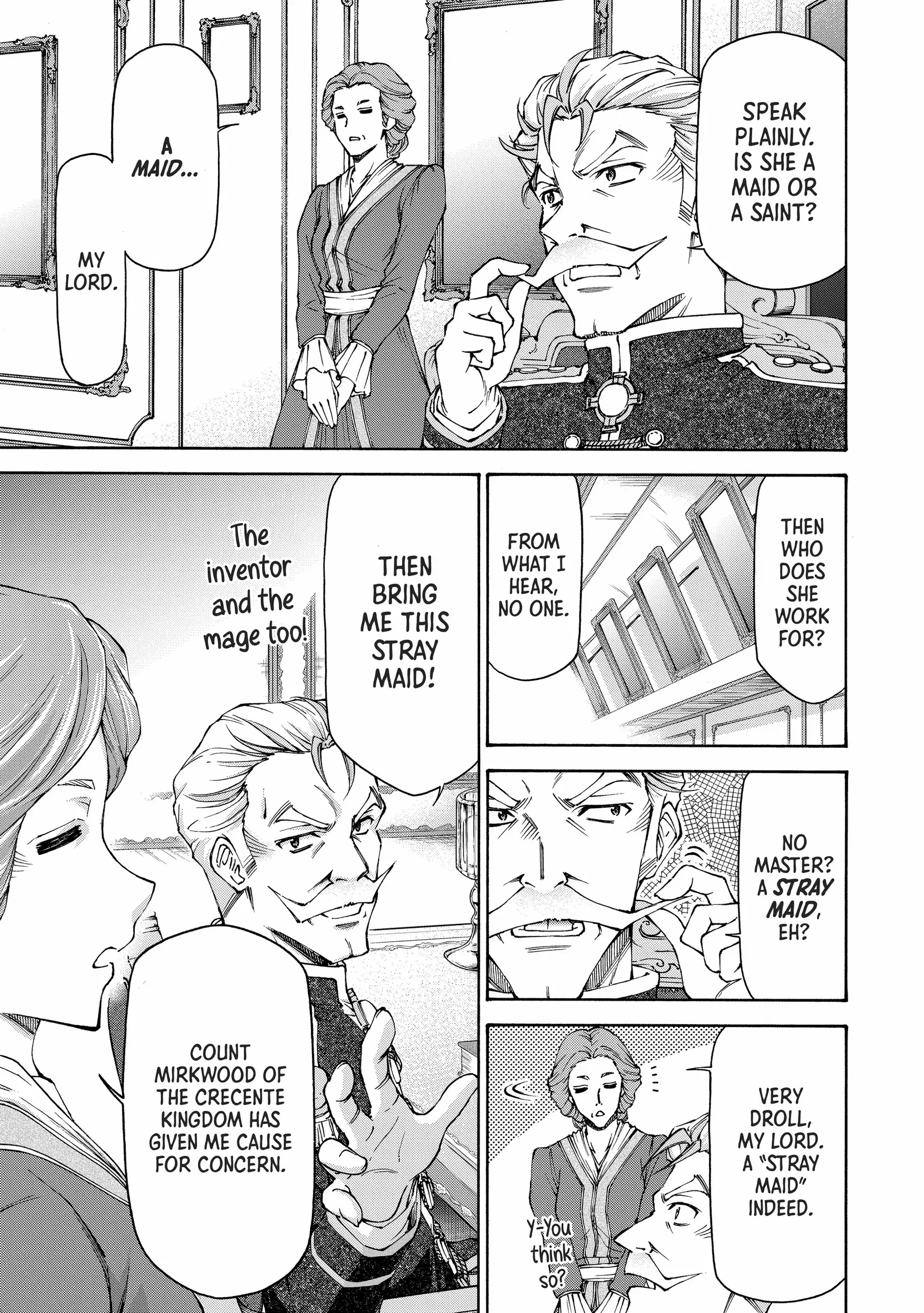 Maid Nara Touzen Desu. ~Nureginu Wo Kiserareta Bannou Maid-San Wa Tabi Ni Deru Koto Ni Shimashita.~ Chapter 9 page 23 - 
