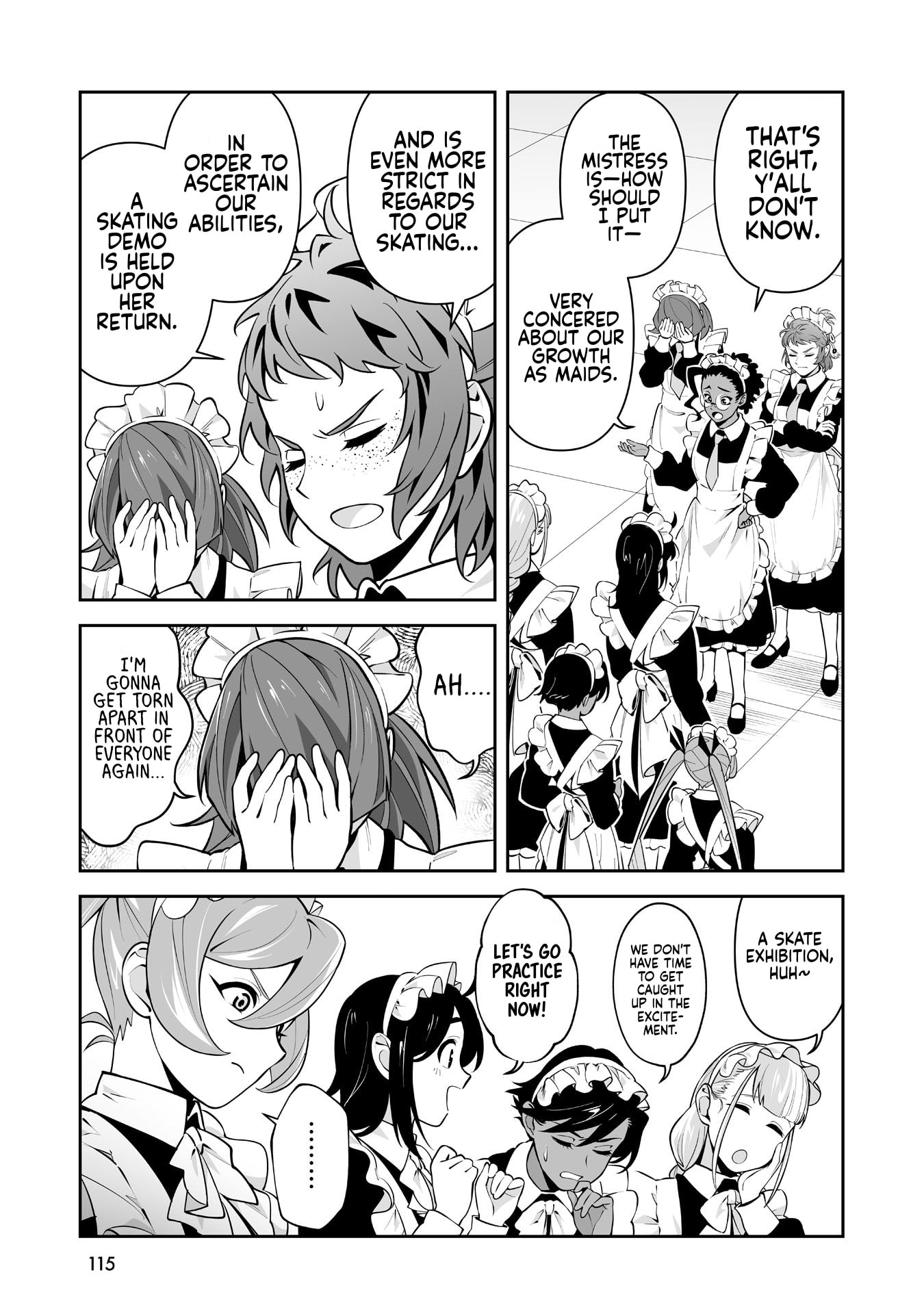 Maid Skater Chapter 13 page 4 - 