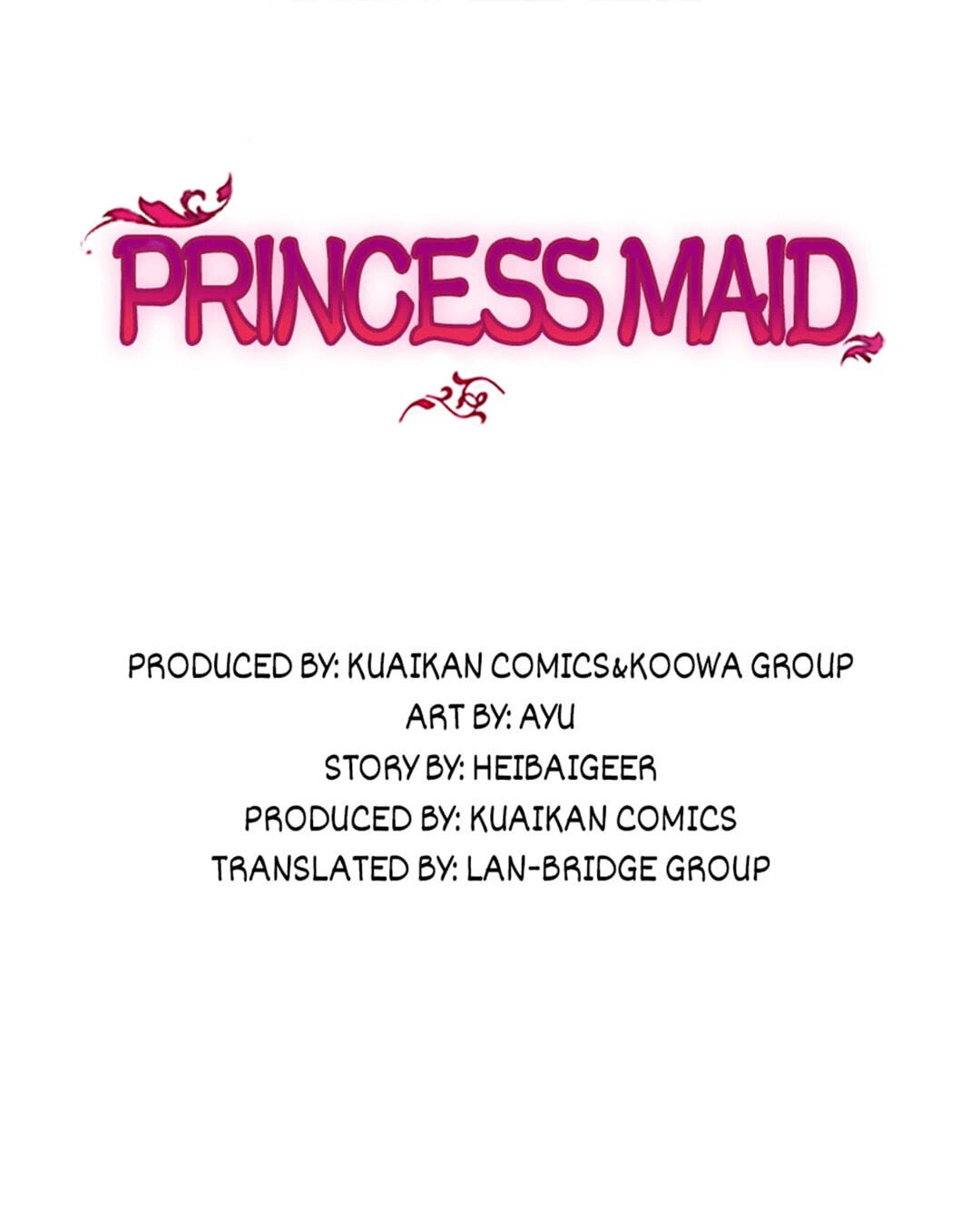 Maid to Be a Princess Chapter 58 page 1 - 