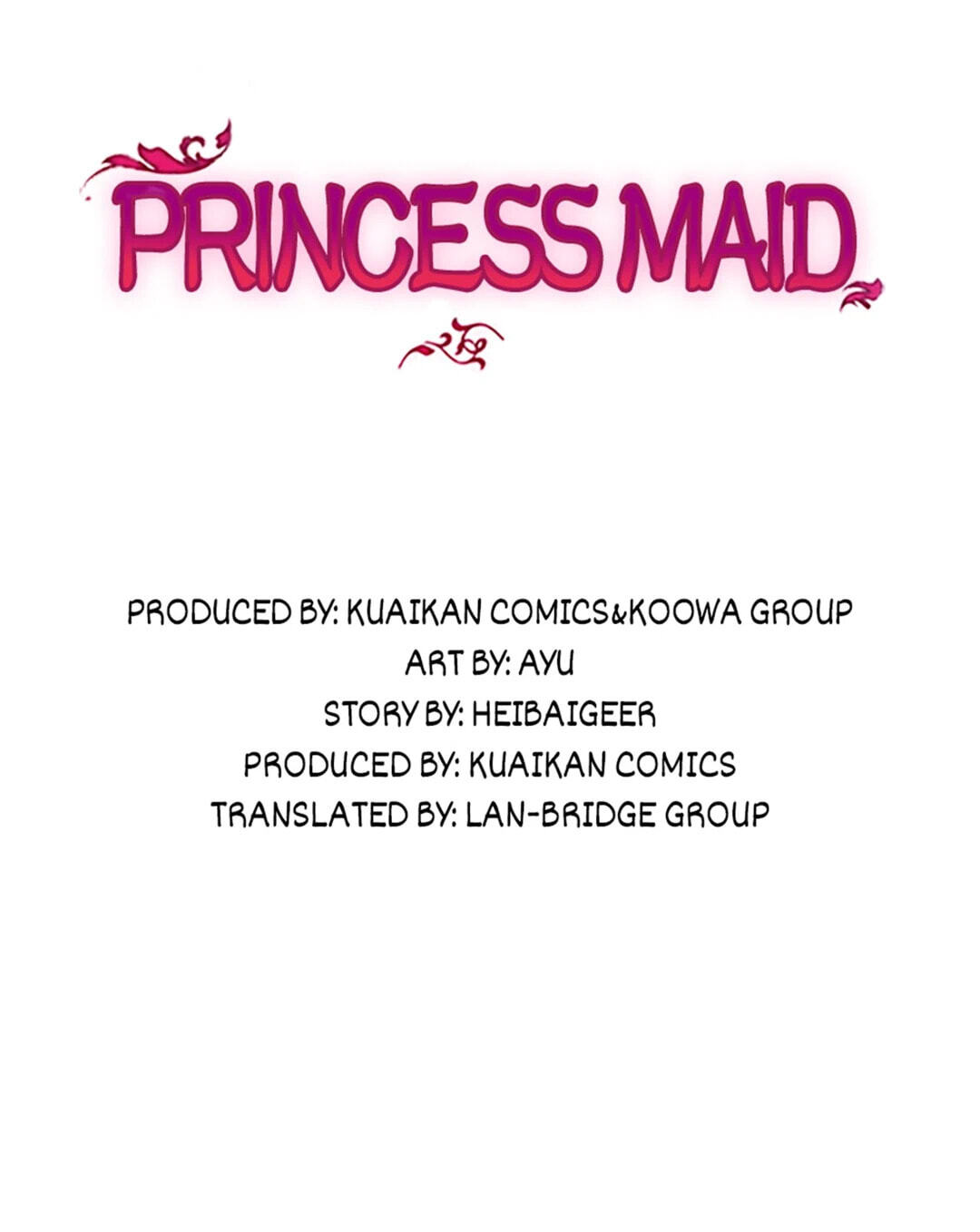 Maid to Be a Princess Chapter 59 page 1 - 
