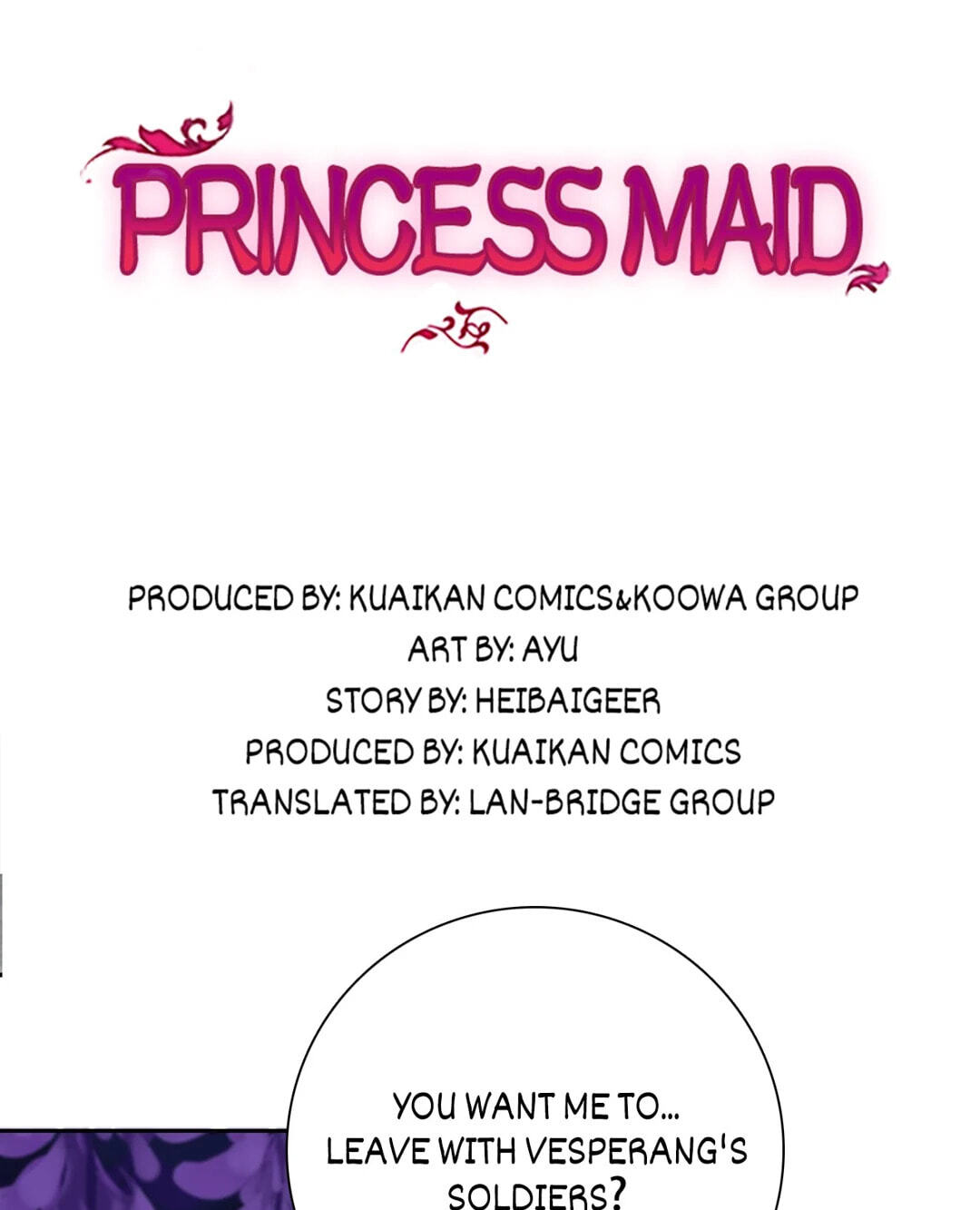 Maid to Be a Princess Chapter 76 page 1 - 