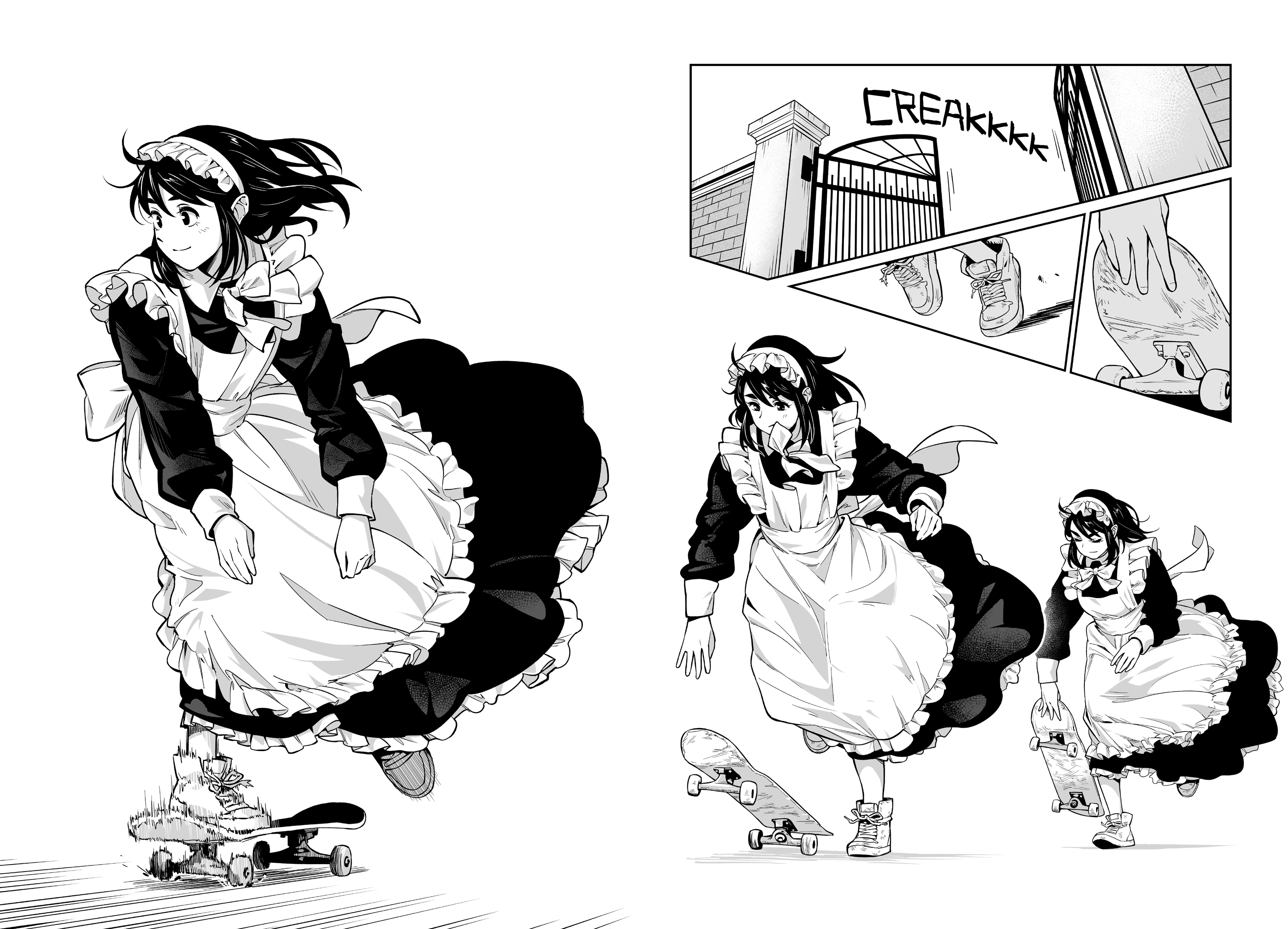Maid to Skate Chapter 1 page 13 - 