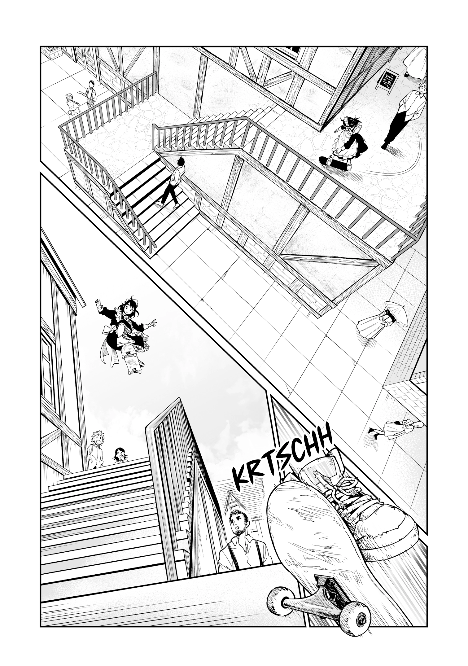 Maid to Skate Chapter 1 page 15 - 