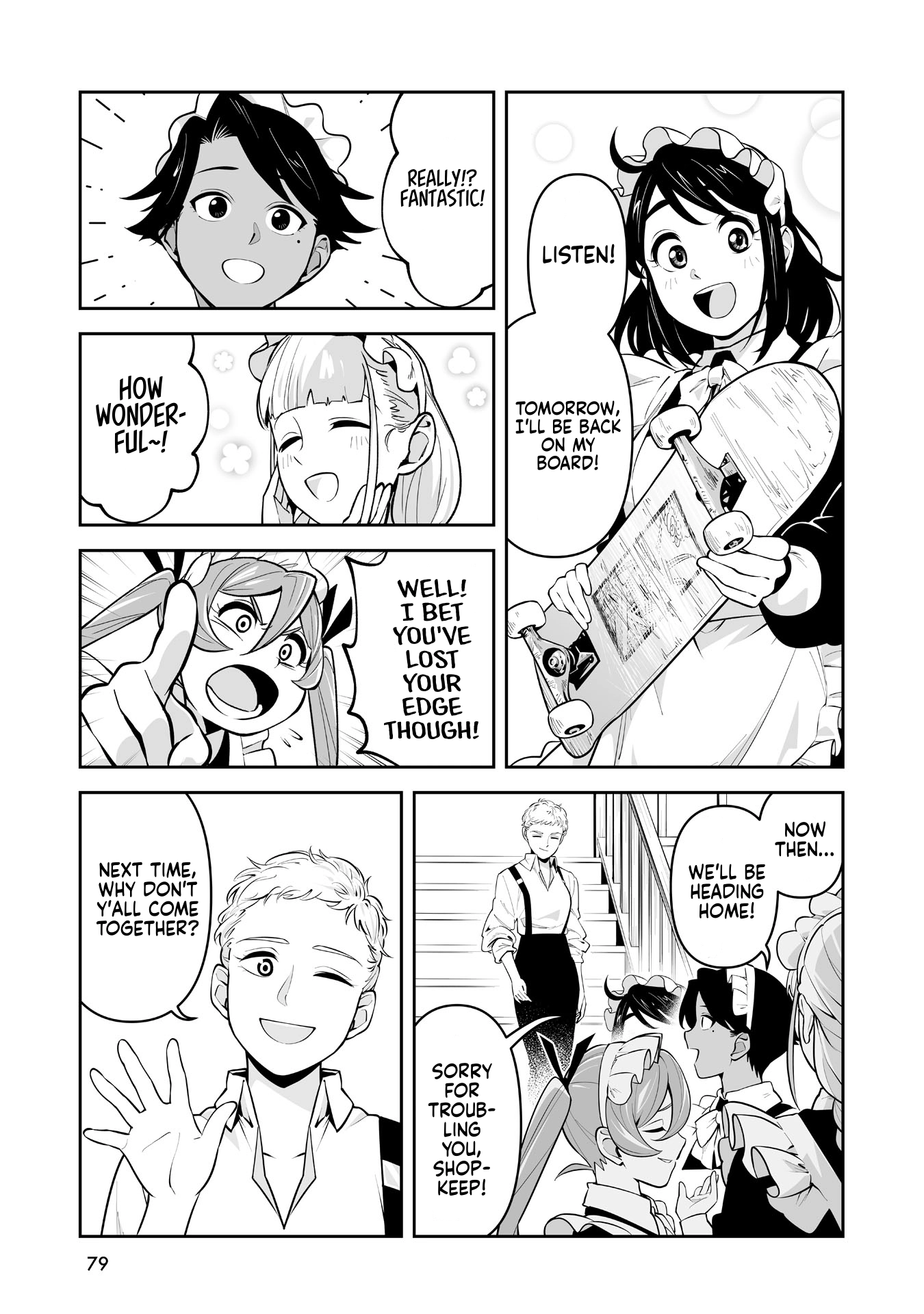 Maid to Skate Chapter 10 page 17 - 