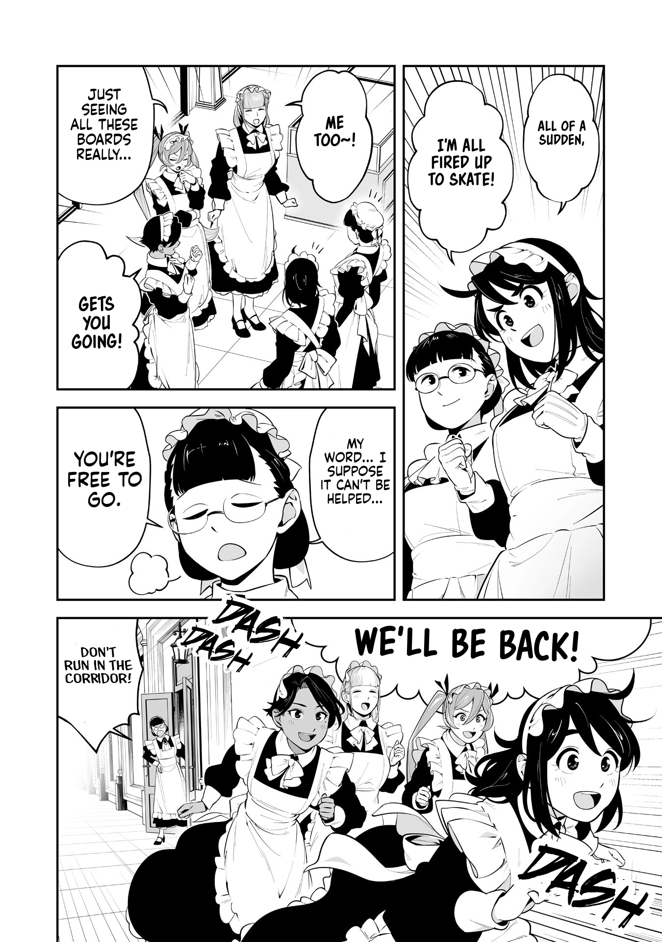 Maid to Skate Chapter 11 page 14 - 