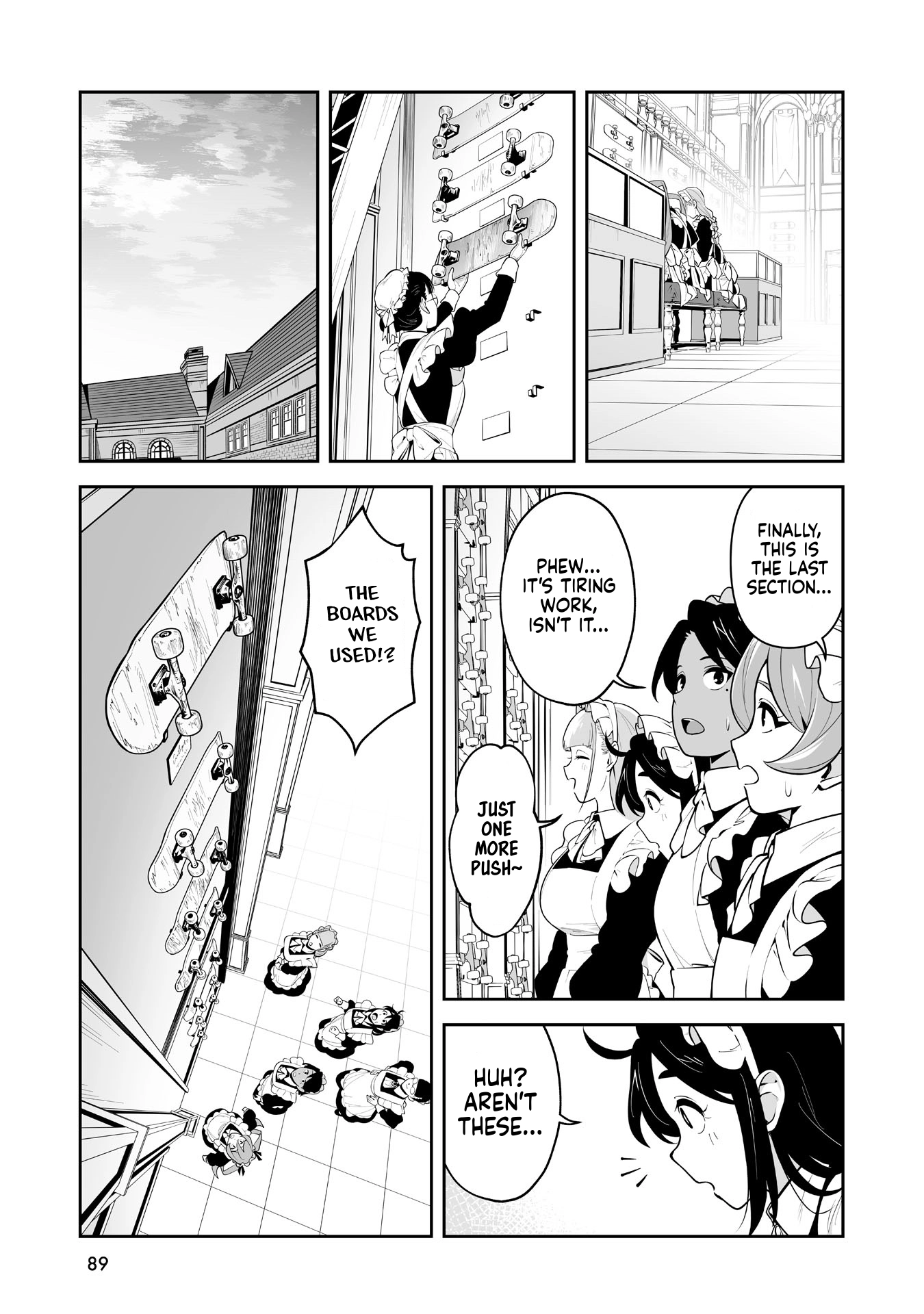 Maid to Skate Chapter 11 page 9 - 