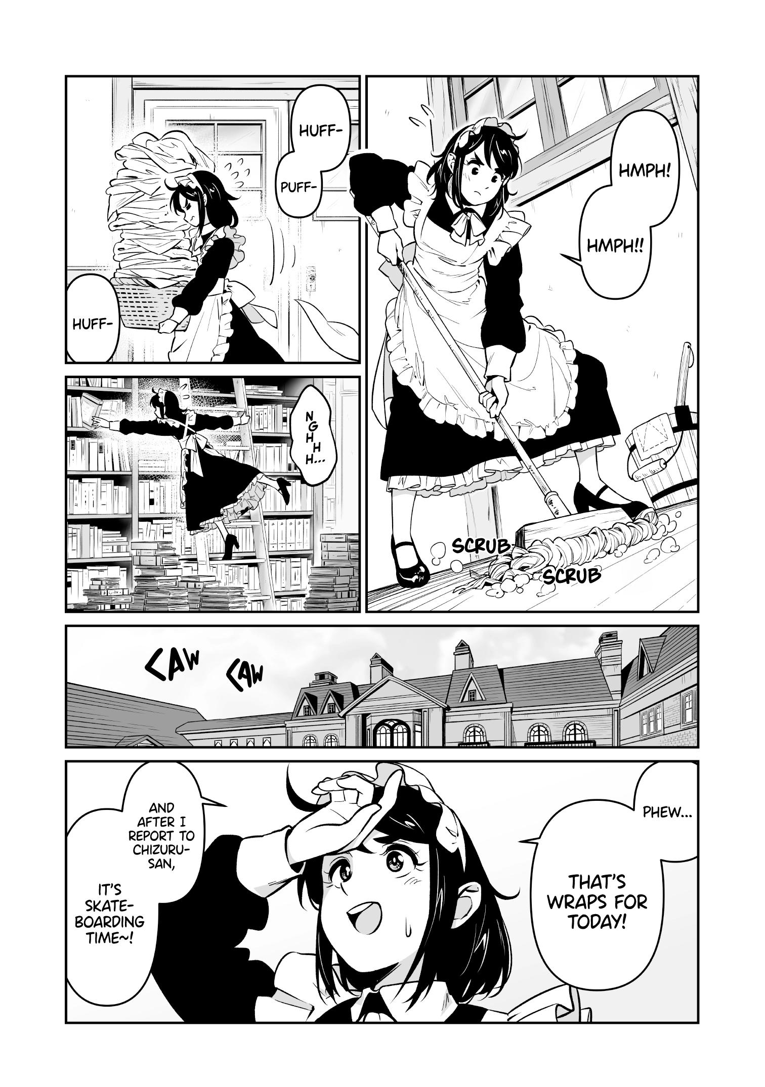 Maid to Skate Chapter 2 page 1 - 