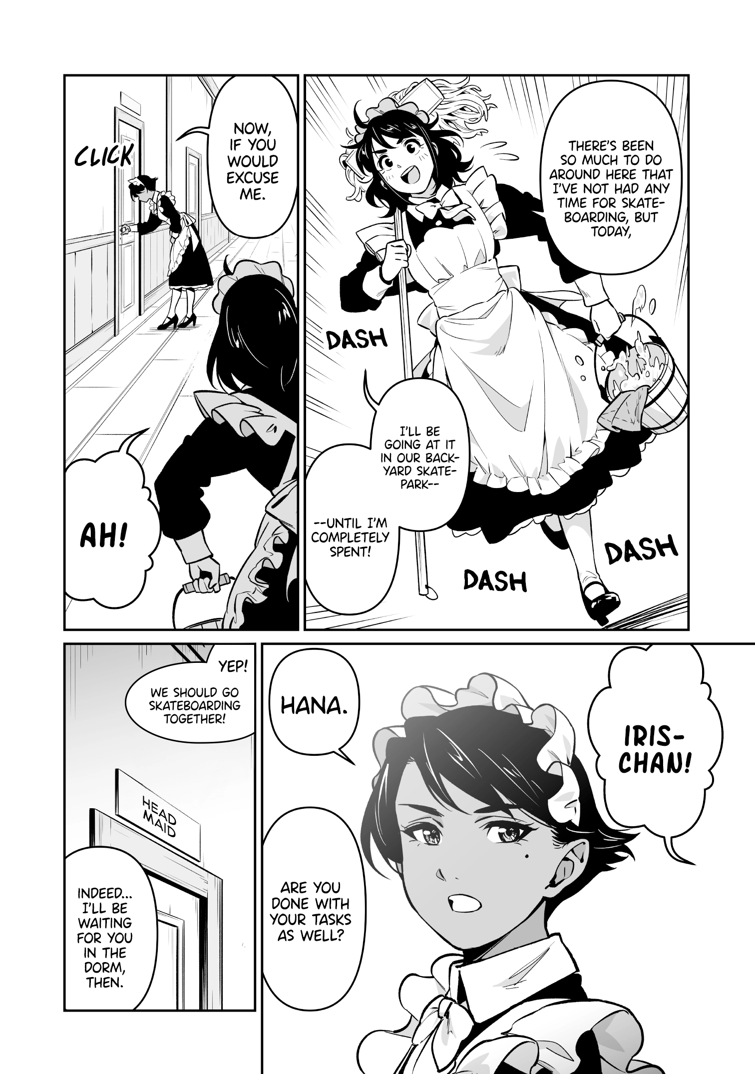 Maid to Skate Chapter 2 page 2 - 