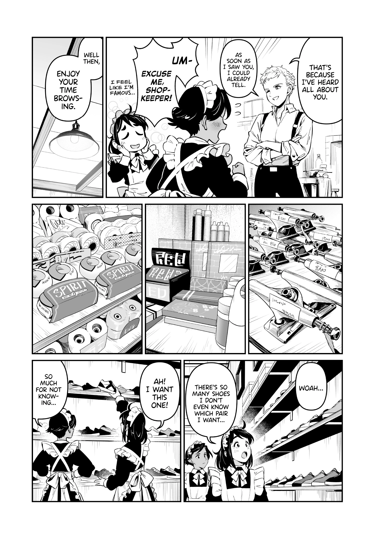 Maid to Skate Chapter 2 page 11 - 
