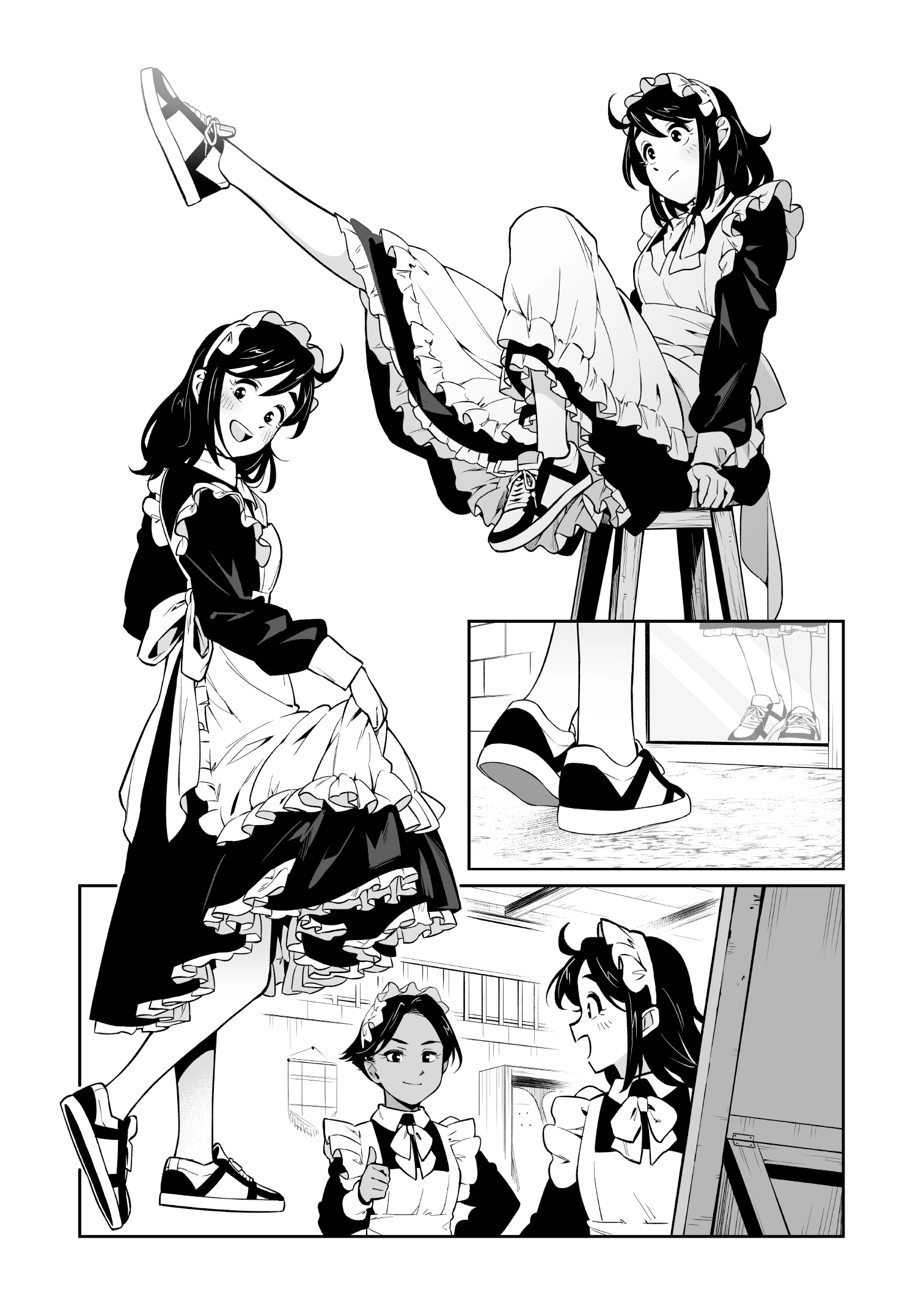 Maid to Skate Chapter 2 page 13 - 