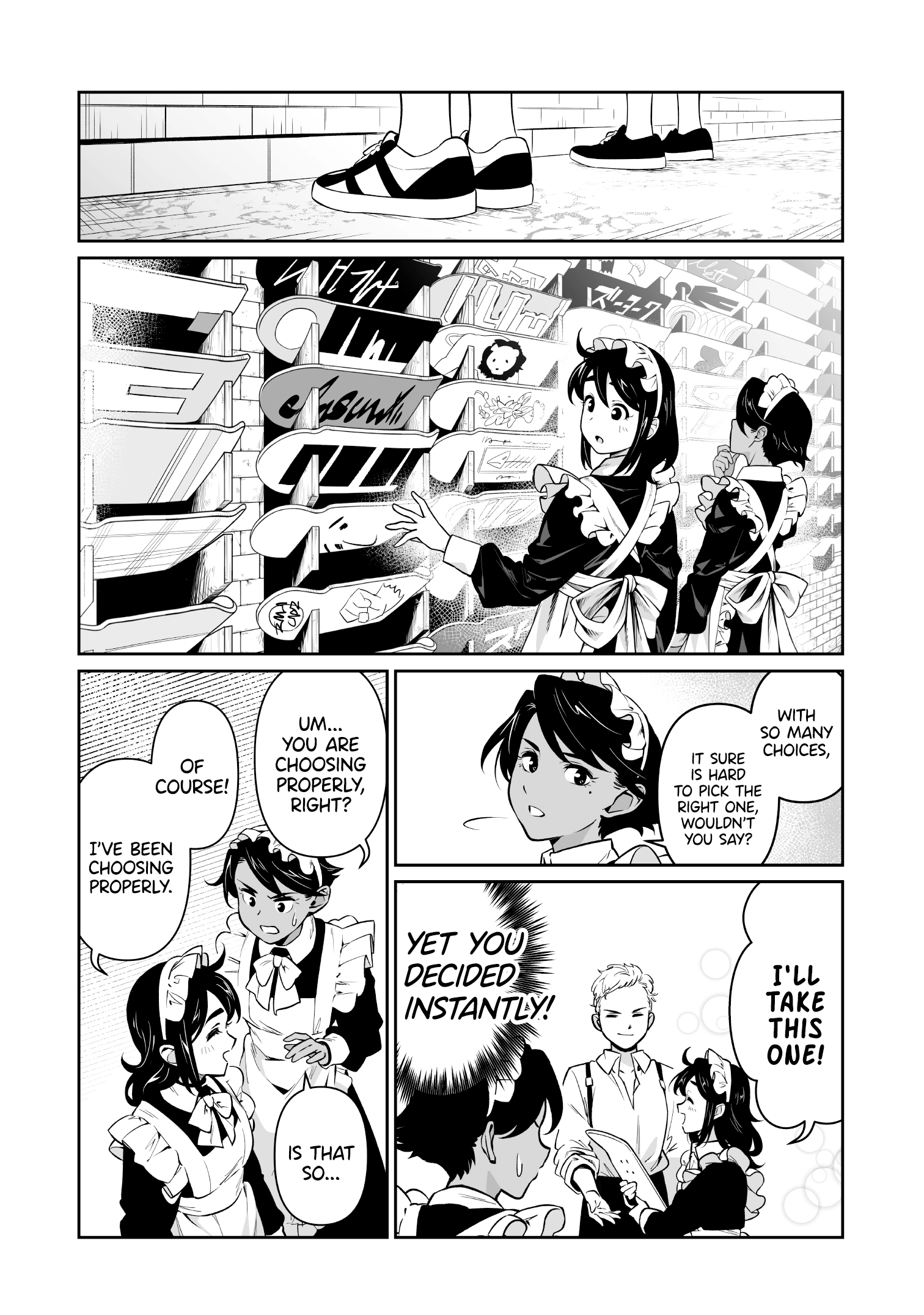 Maid to Skate Chapter 2 page 14 - 