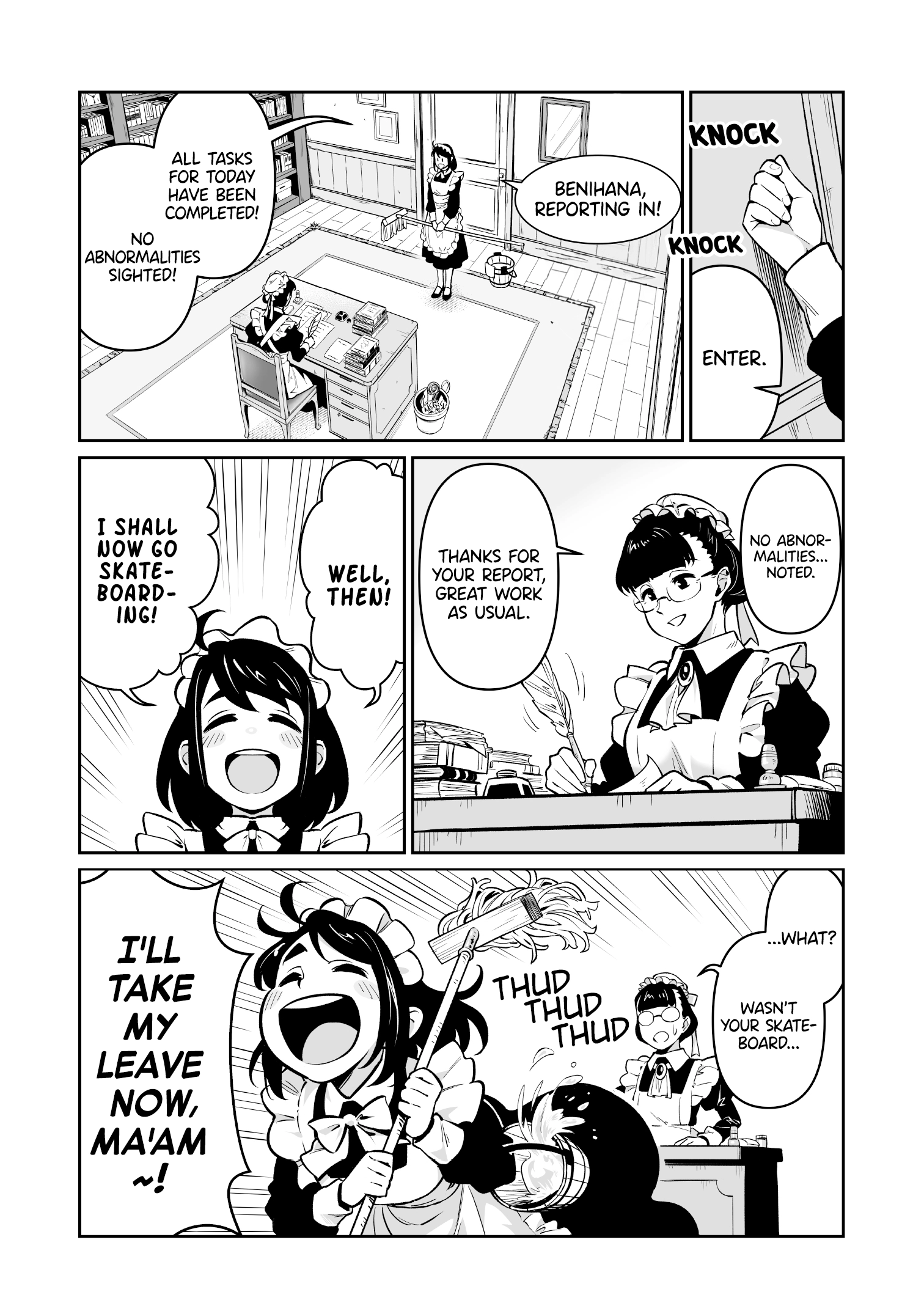 Maid to Skate Chapter 2 page 3 - 