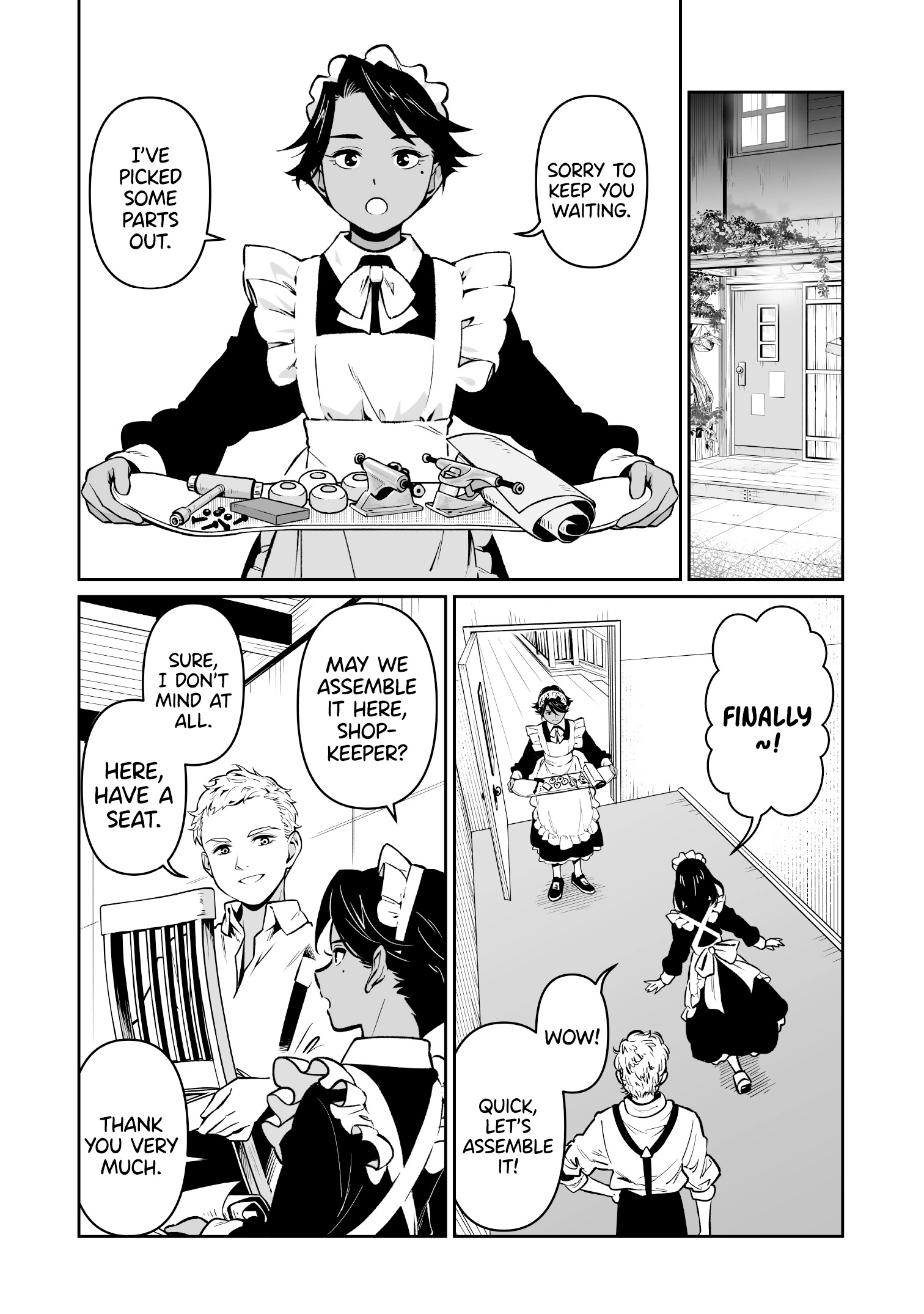 Maid to Skate Chapter 2 page 25 - 