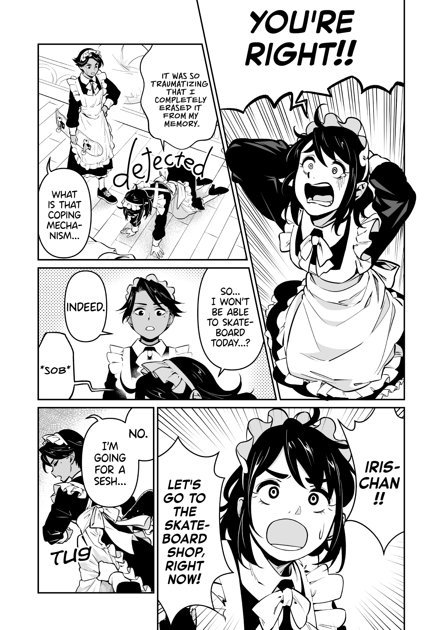 Maid to Skate Chapter 2 page 5 - 